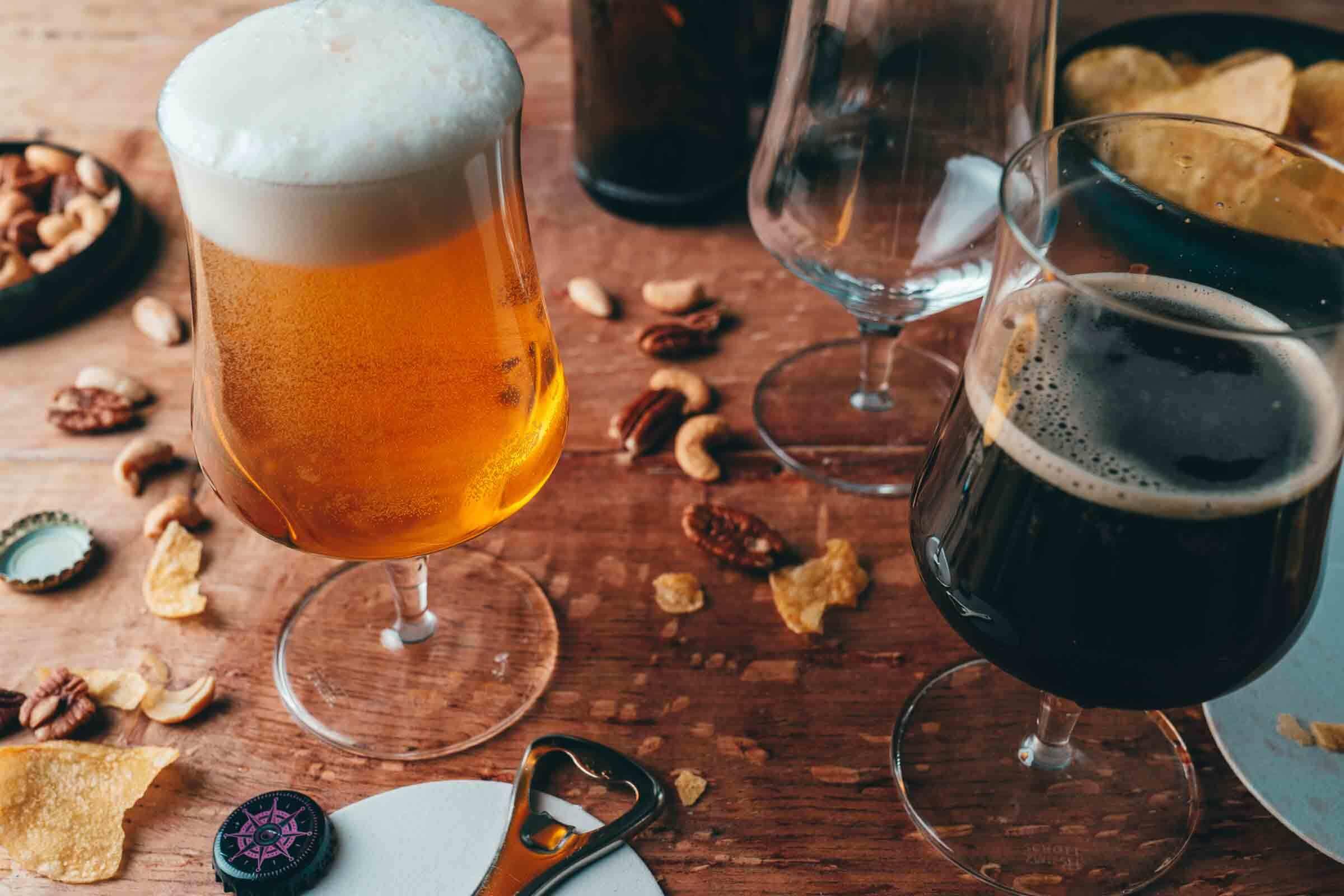 SCHOTT-ZWIESEL Bierglas »Craft Beer Gläser Beer Basic 0,3 Liter 4er Set transparent«