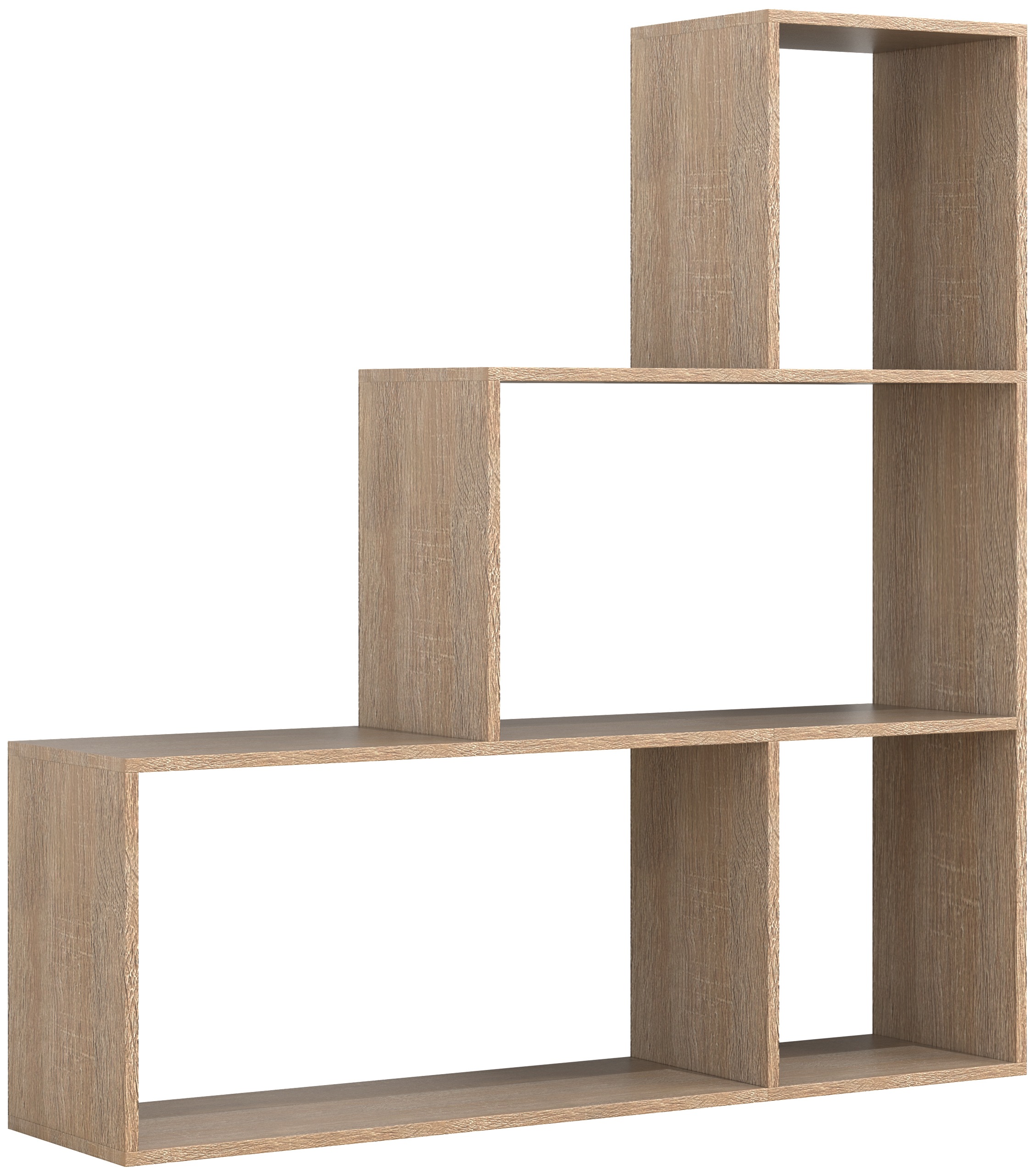 VCM Standregal »VCM Holz Stand Treppenregal Stufenregal Standregal Raumteiler Bücherregal Dubila M«