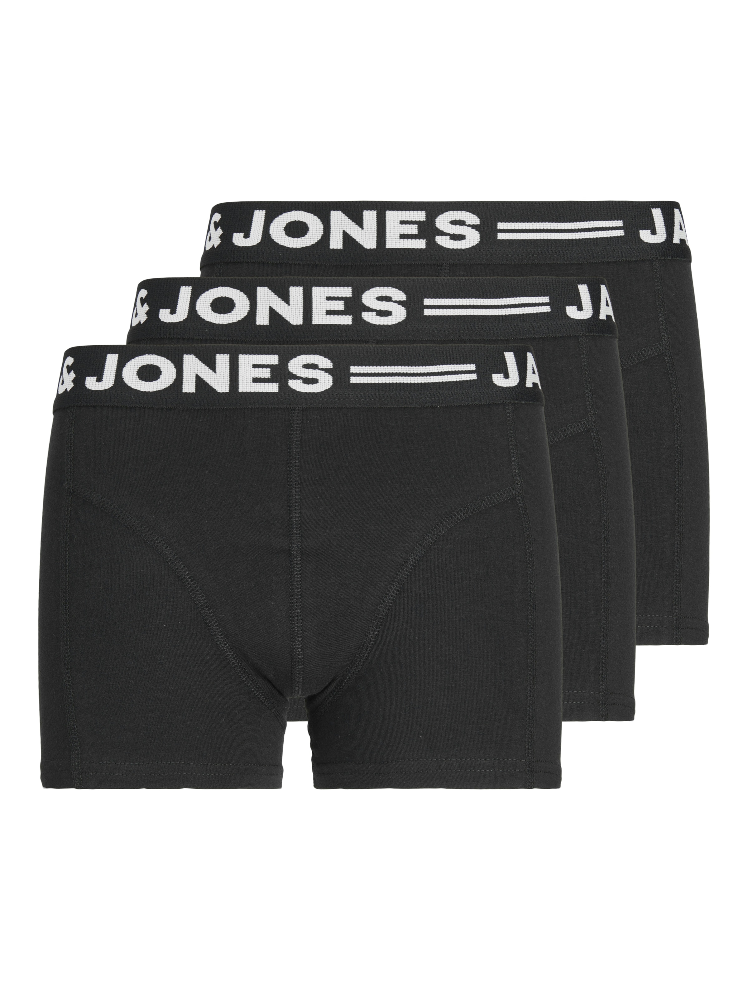 Jack & Jones Junior Boxershorts "SENSE TRUNKS 3-PACK NOOS", (Packung, 3 St.)