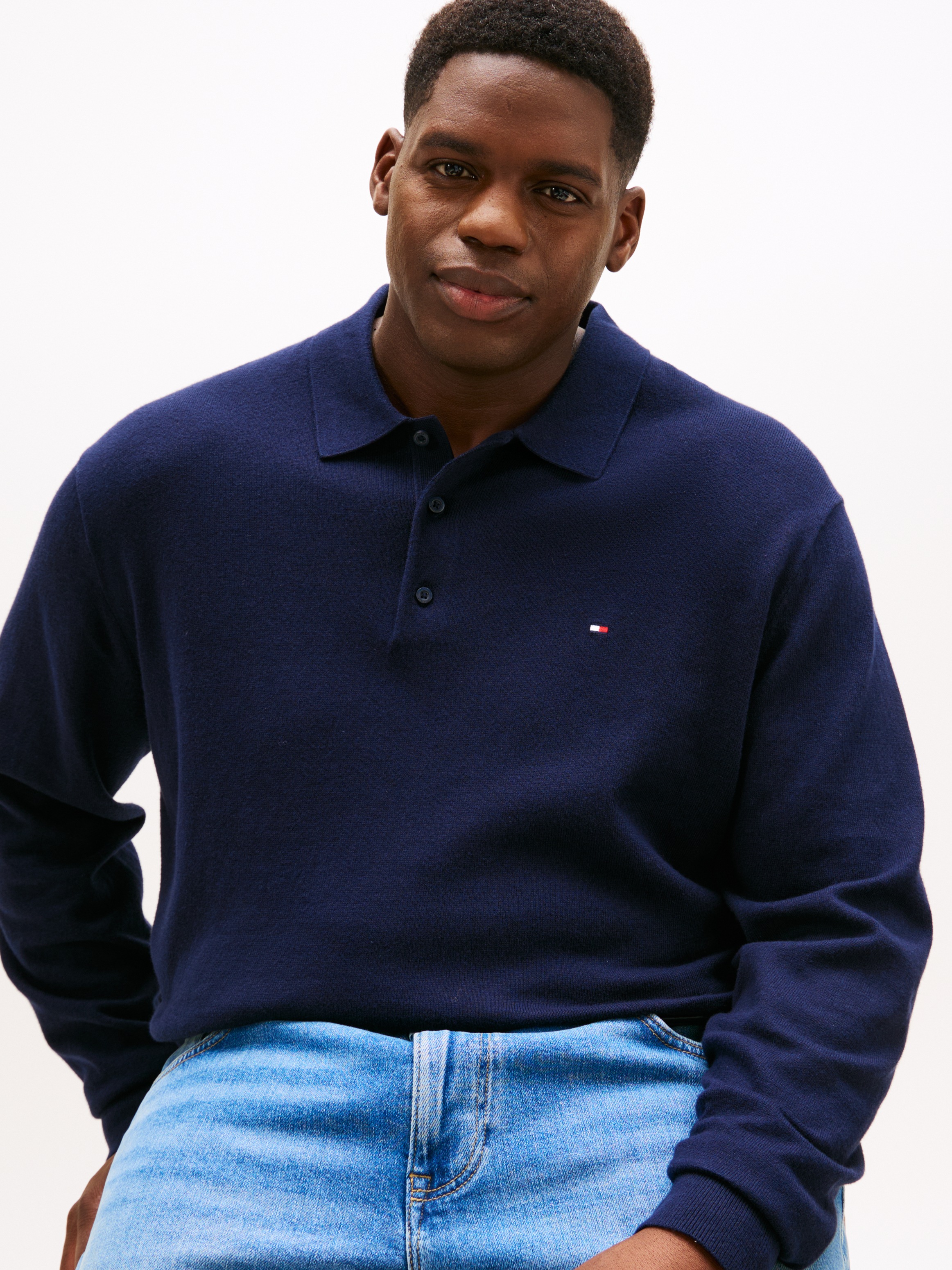 Tommy Hilfiger Big & Tall Polokragenpullover "BT-PIMA ORG CTN CASH", Große günstig online kaufen