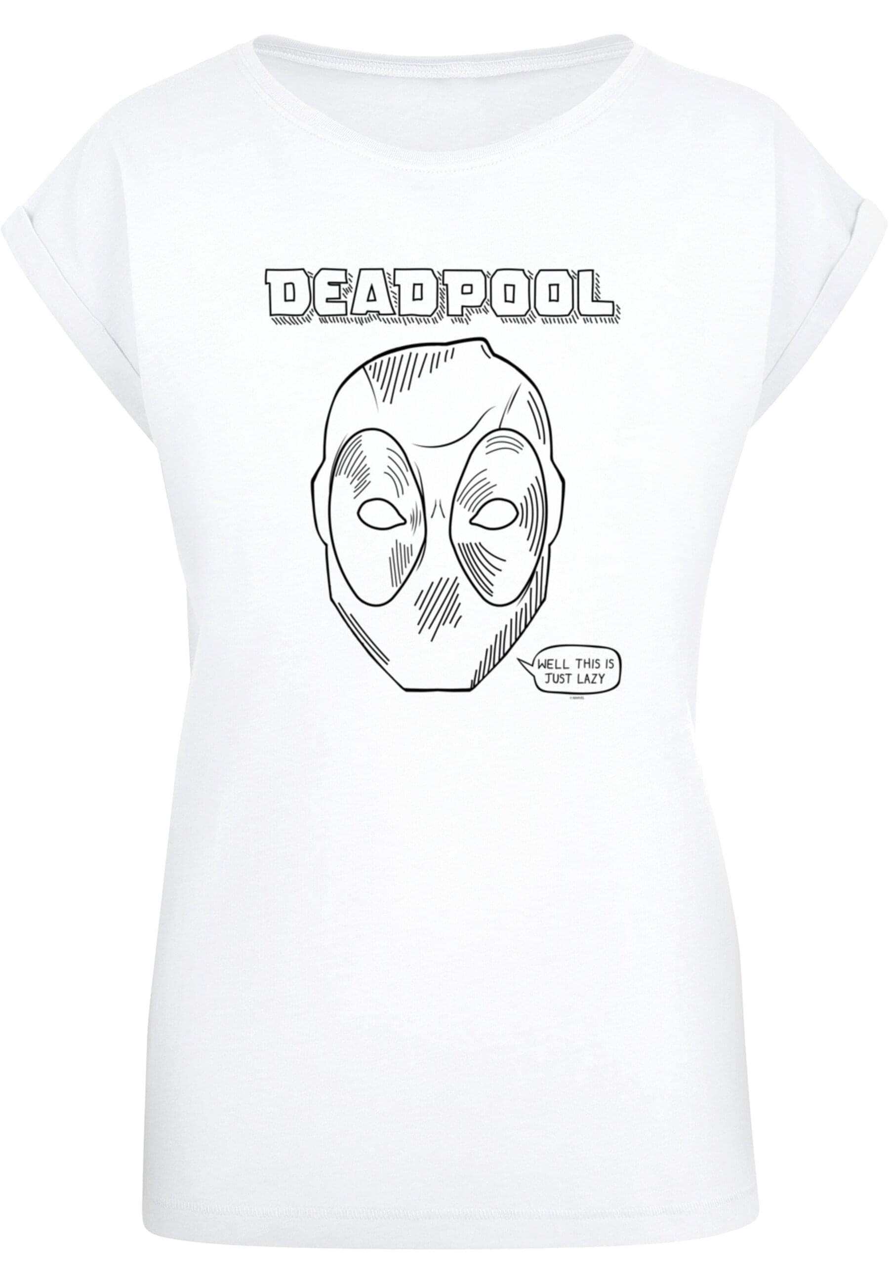 ABSOLUTE CULT T-Shirt "ABSOLUTE CULT Damen Ladies Deadpool - This Is Just L günstig online kaufen