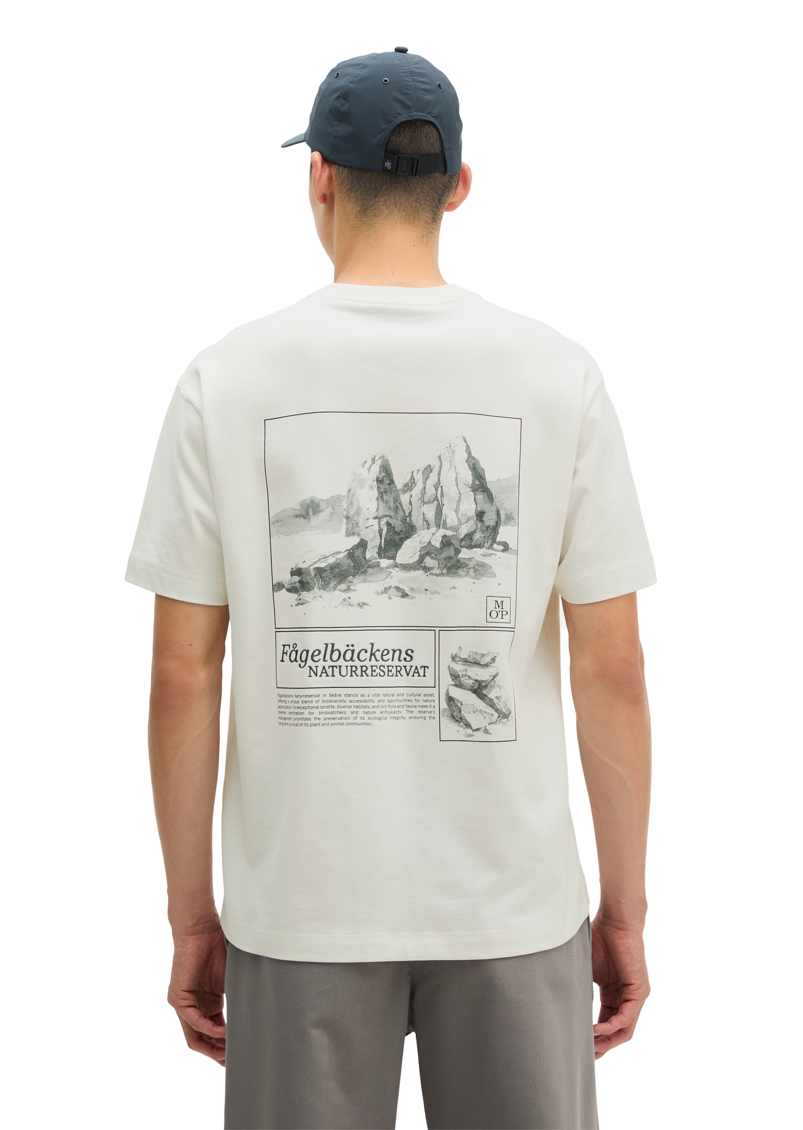 Marc O'Polo T-Shirt mit Print, Relaxed Fit