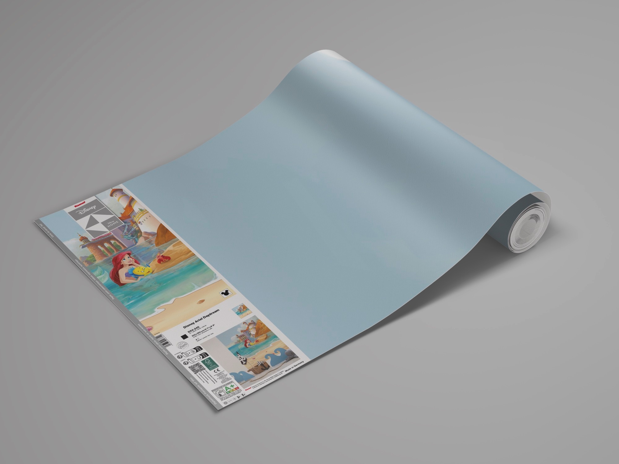 Thumbnail - Komar Kindertapete "Disney Ariel Daydream" bedruckt glatt