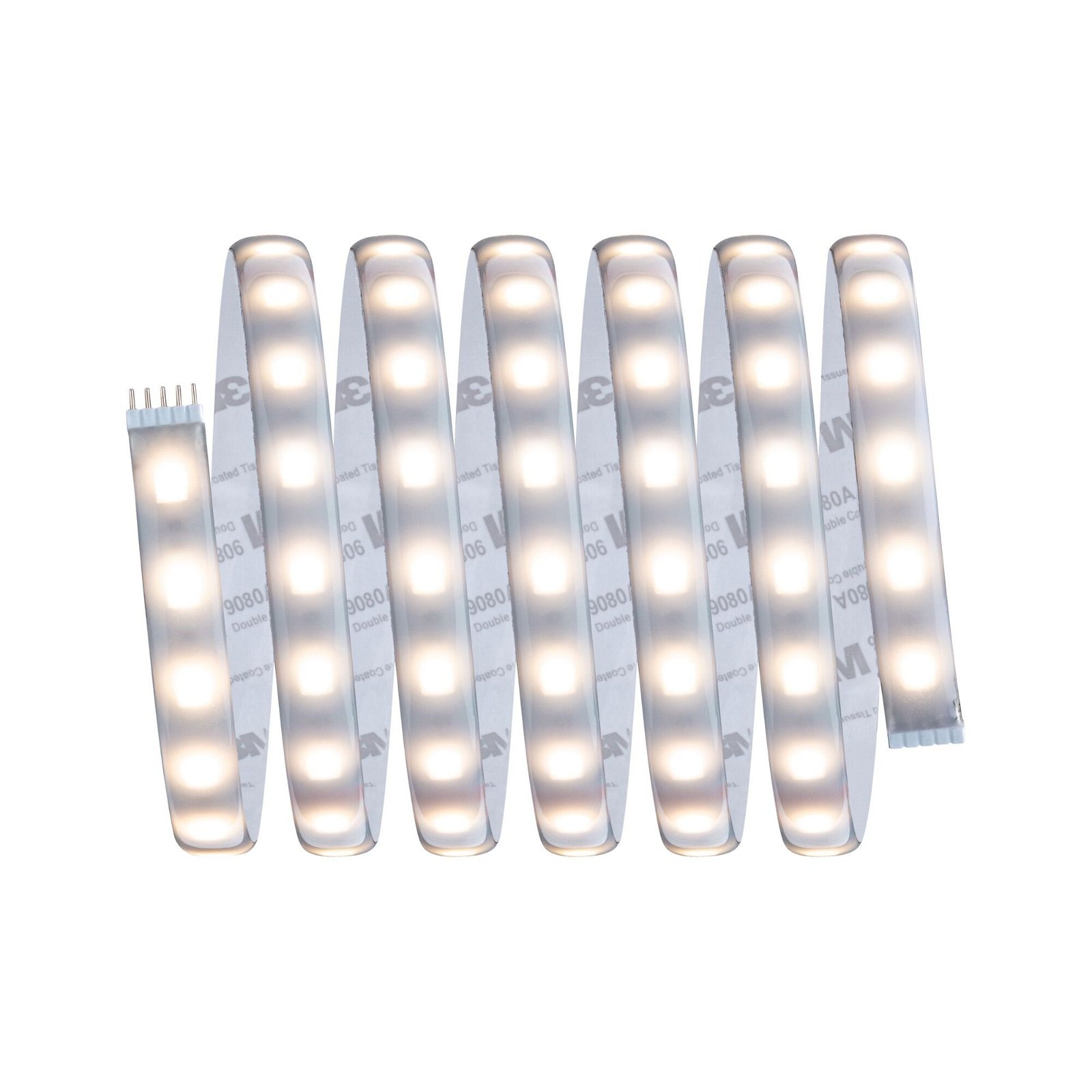 Paulmann LED-Streifen »MaxLED 500 Stripe 2,5m IP44 Cover 3000K 30W 24V Silber Kunststoff«, 1 St.-flammig