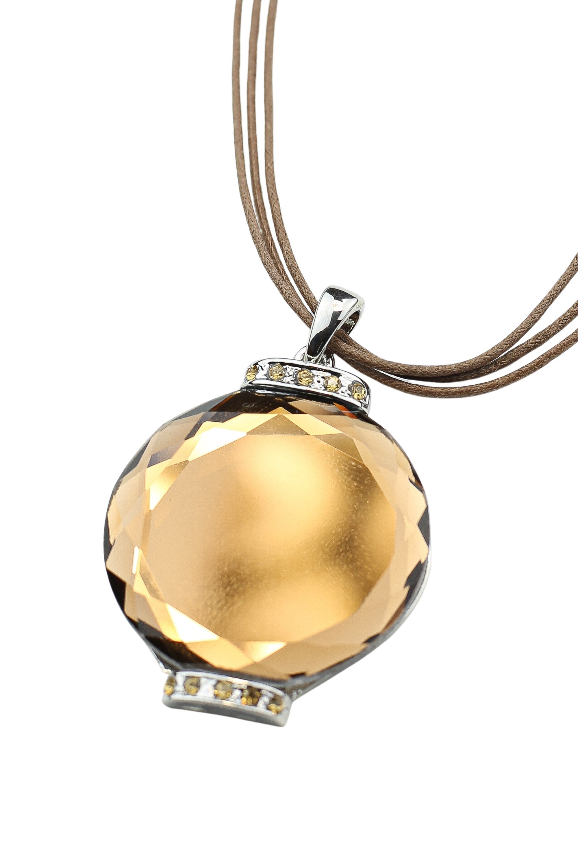 Thumbnail - COLLEZIONE ALESSANDRO Kette mit Anhänger "Caserta" runder Anhänger