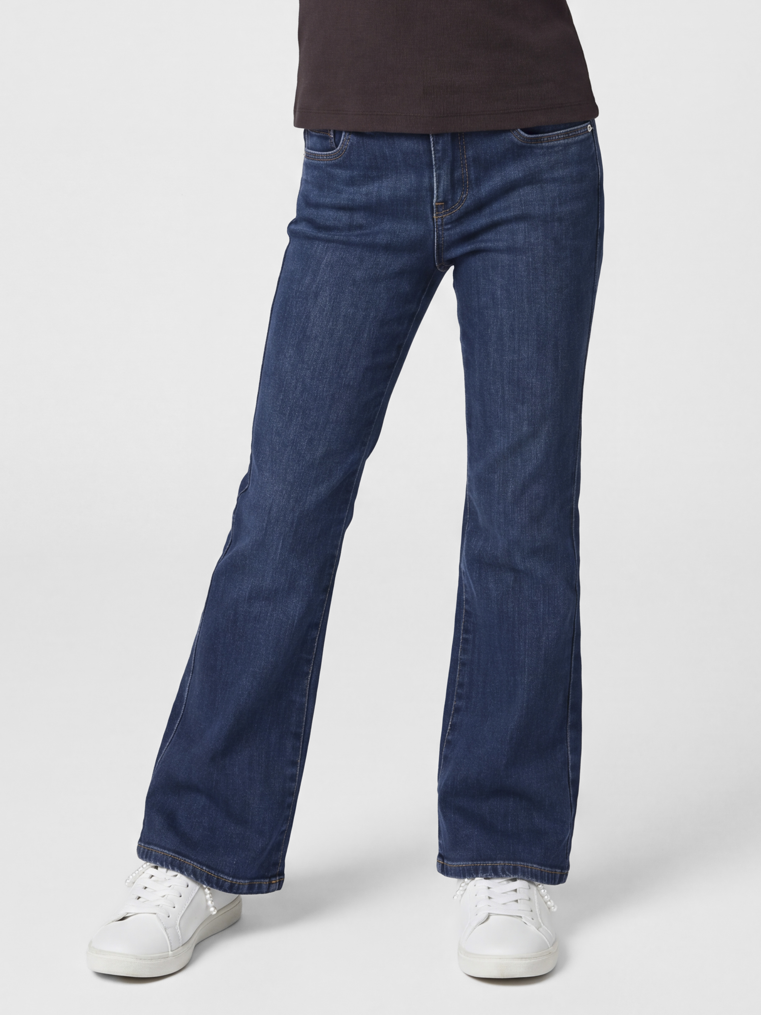 Name It 1100000002199 "NKFPOLLY SKINNY BOOT JEANS 1142-AU NOOS" mit Stretch
