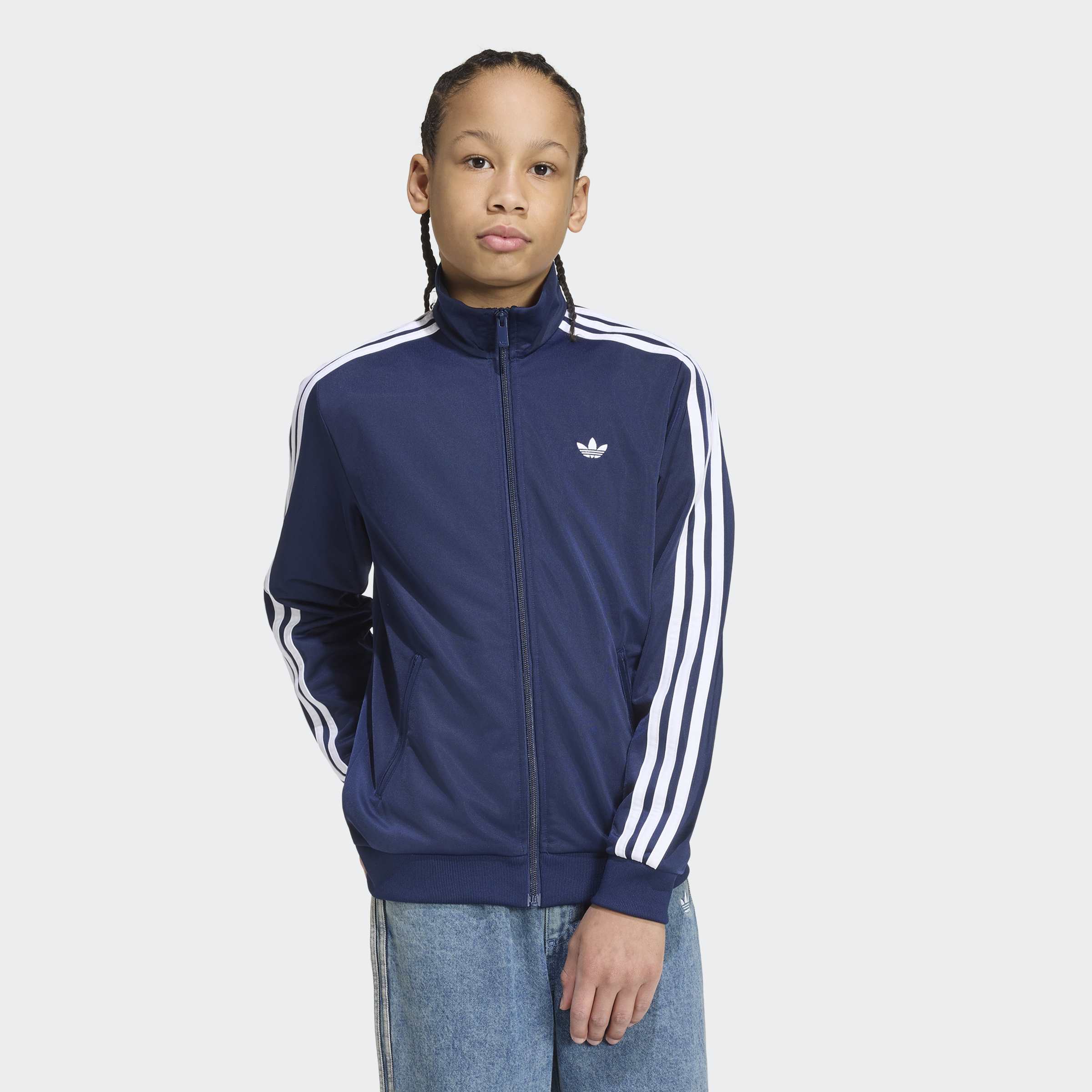 adidas Originals Trainingsjacke "FIREBIRD ORIGINALS, LOCKER GESCHNITTEN" für Kinder, mit geradem Abschluss