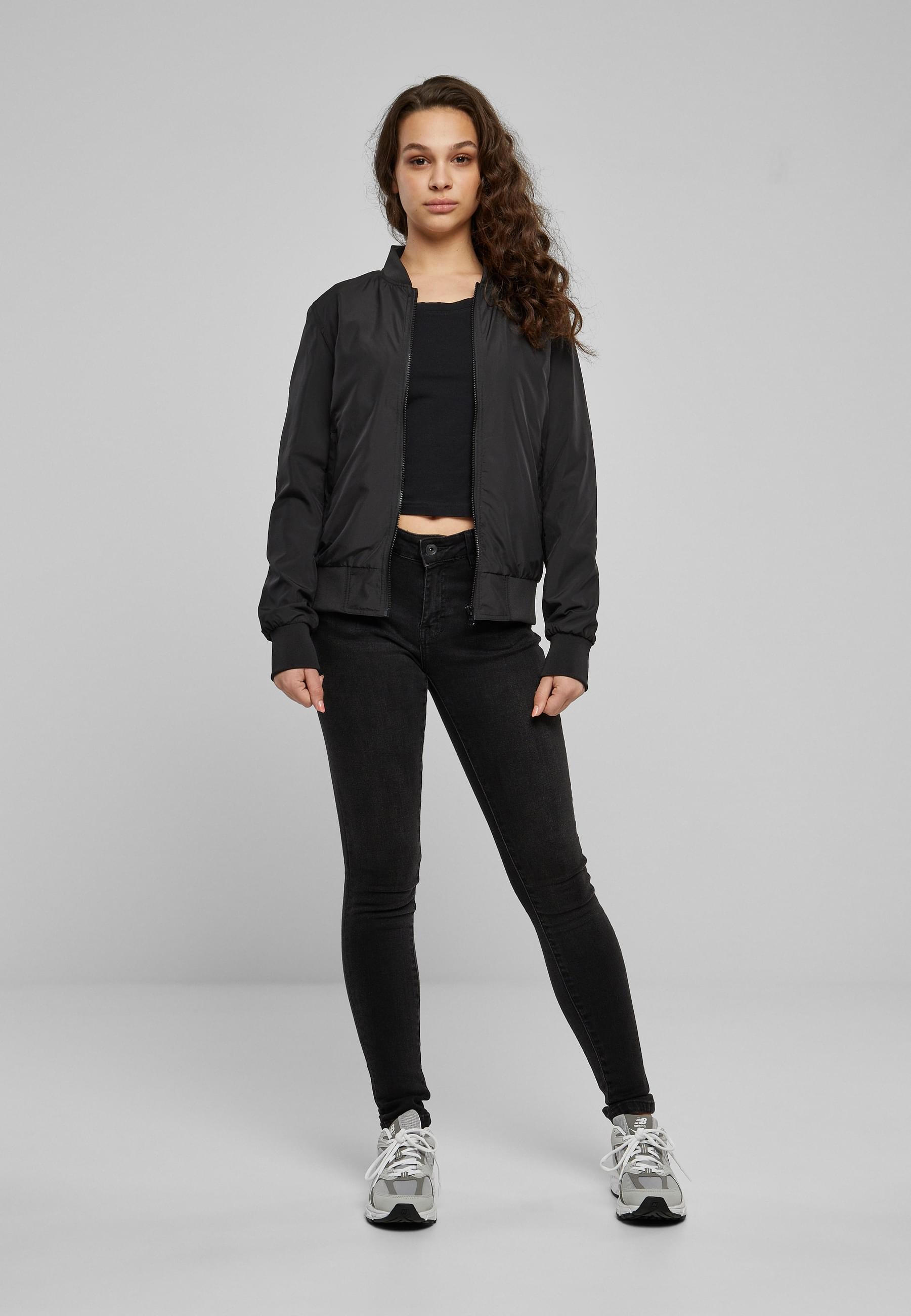 URBAN CLASSICS Allwetterjacke »Urban Classics Damen Ladies Light Bomber Jacket«, (1 St.), ohne Kapuze