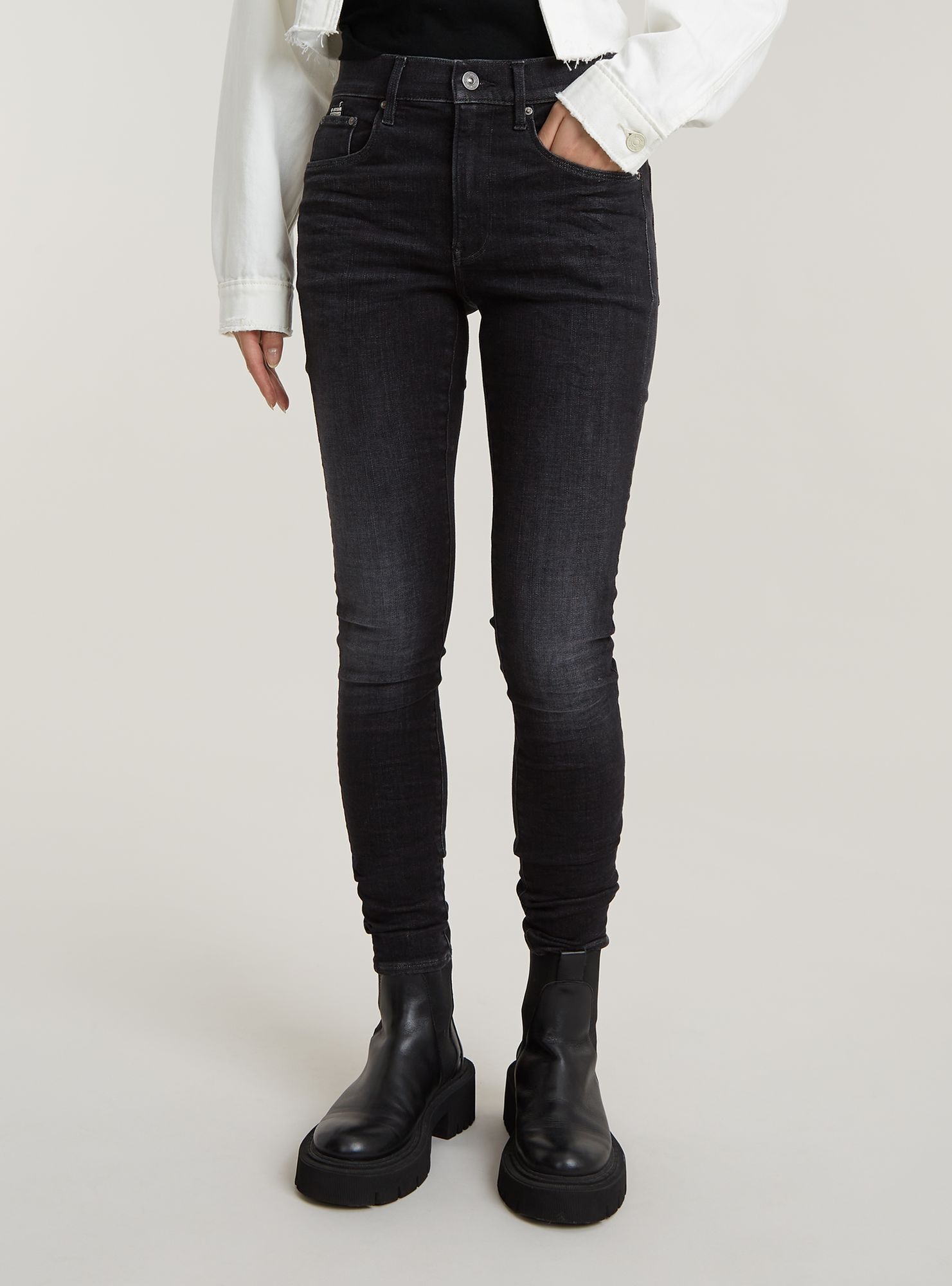 G-STAR 5-Pocket-Jeans "3301 Skinny Jeans" günstig online kaufen