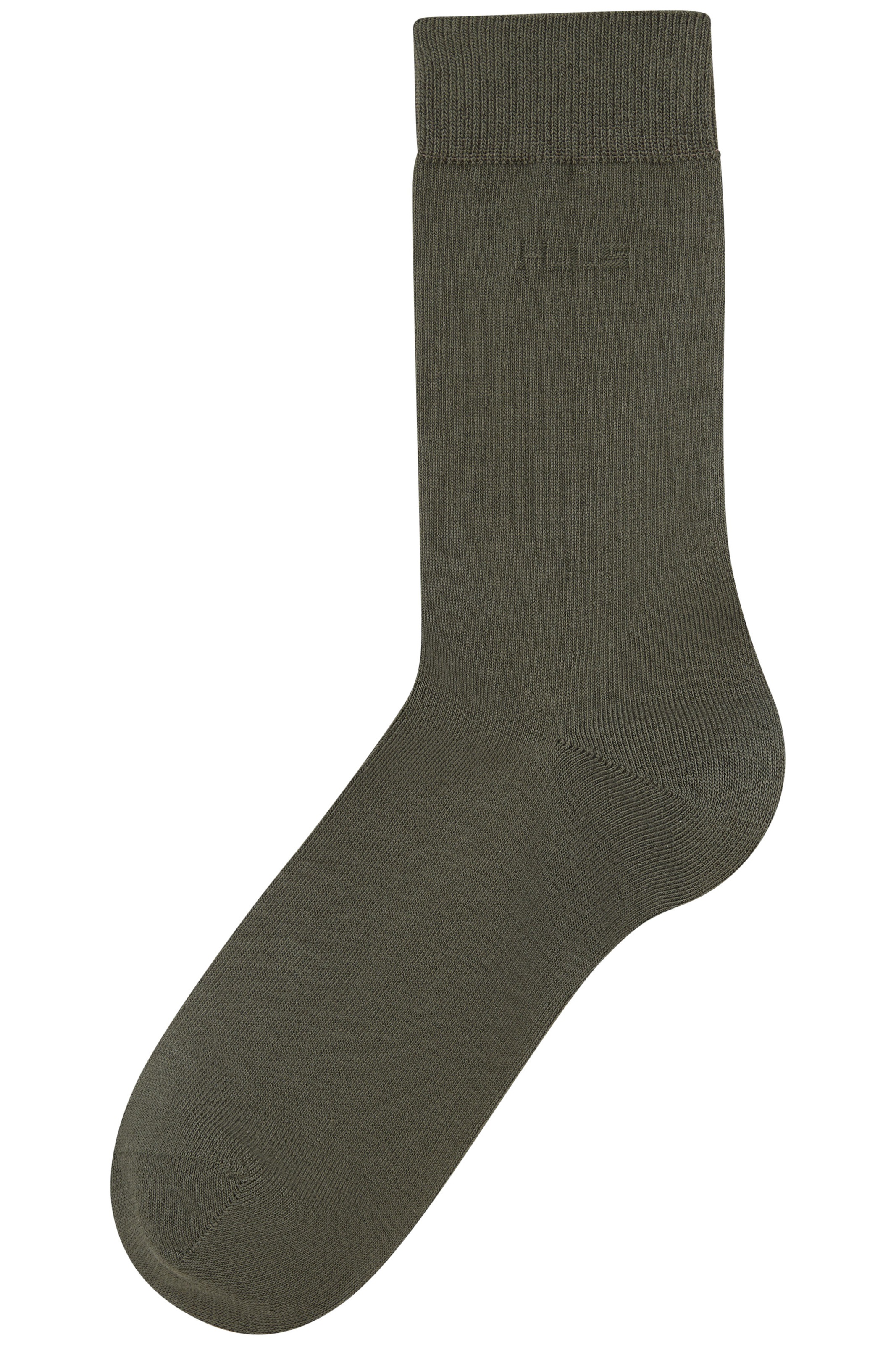 H.I.S Businesssocken »Herrensocken, Männdersocken, uni Anzugsocken,« Packung, 5 Paar tlg. mit klassischem Rippbündchen, ohne drückende Naht