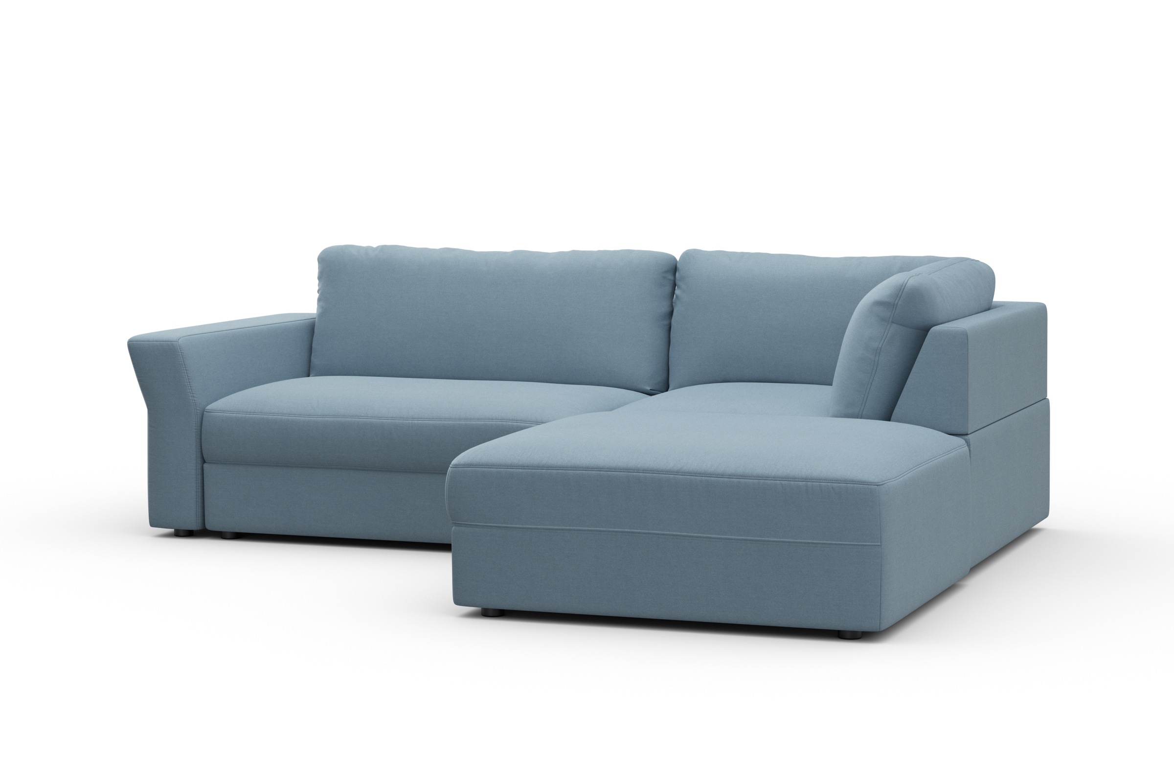 sit&more Ecksofa »Cadabra L-Form«, Breite 243 cm, inklusive Sitztiefenverstellung
