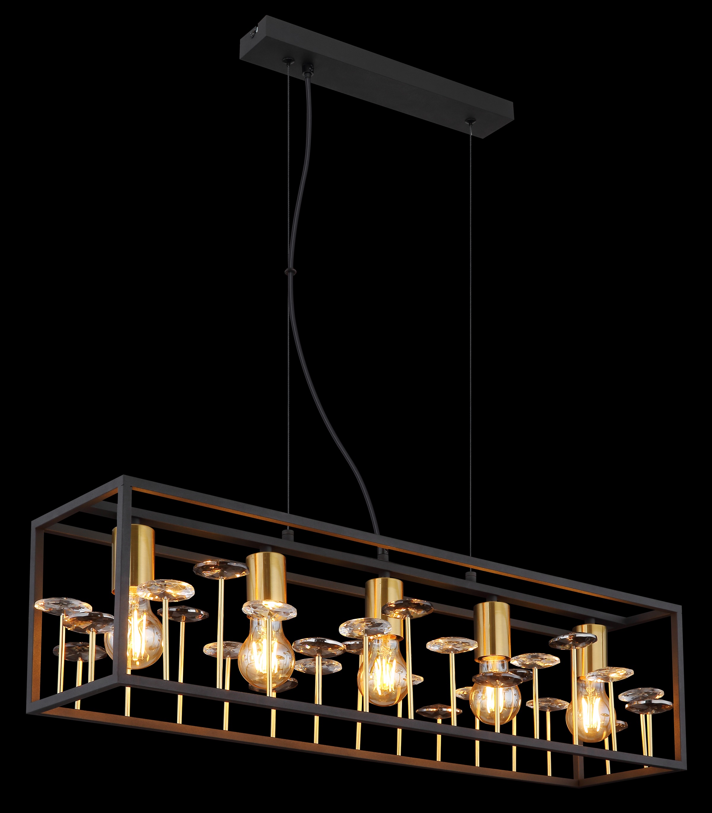 GLOBO LIGHTING Hängeleuchte »LISBON« E27 1 Stk. Hängelampe/Pendelleuchte/Esszimmer/Wohnzimmer/Esstisch