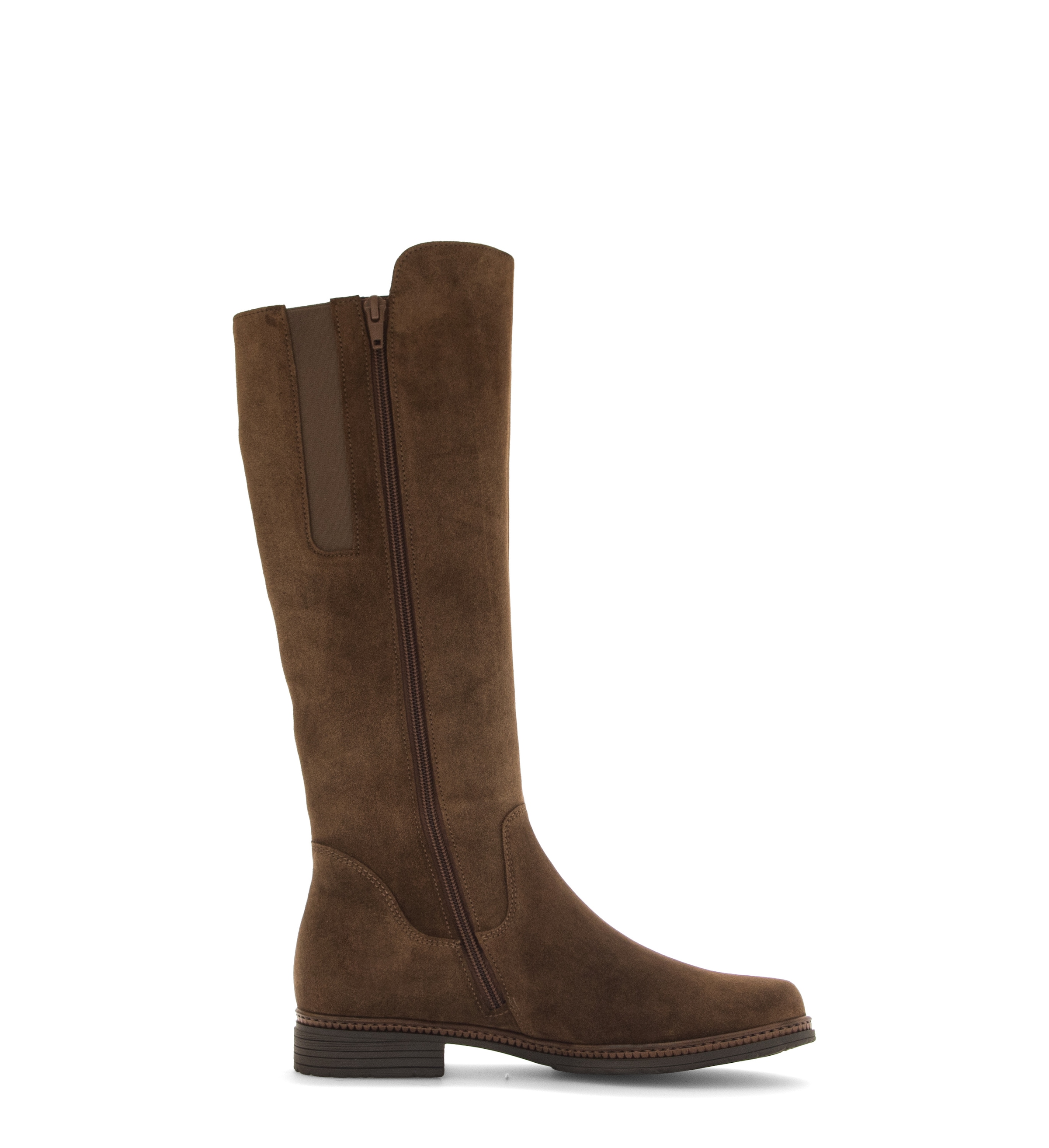 Gabor Stiefel  Blockabsatz, Langschaftstiefel mit Wechselfußbett