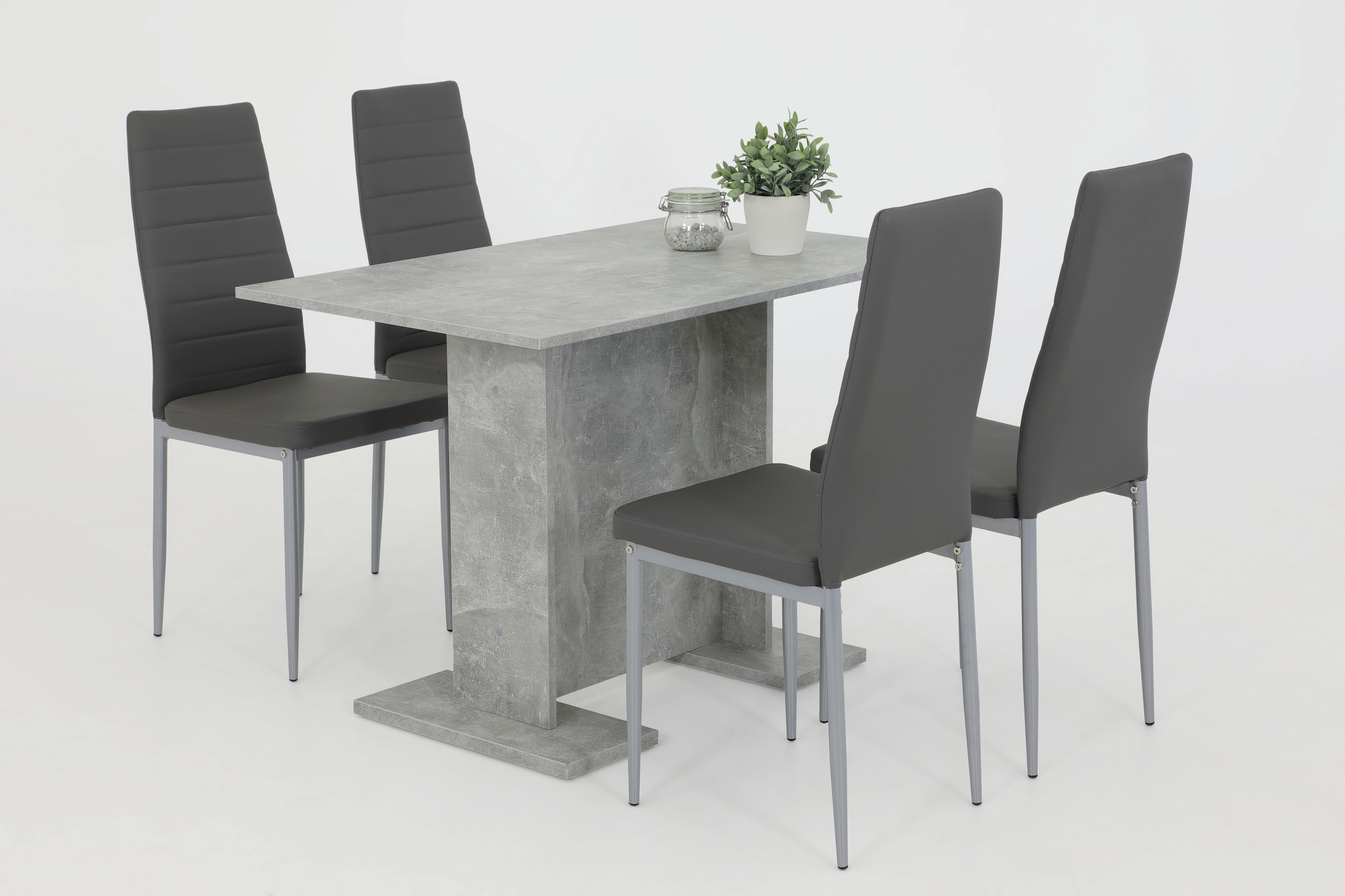 HELA 4-Fußstuhl "SIMONE" (Set) 2 Stk.Fest gepolstert günstig online kaufen