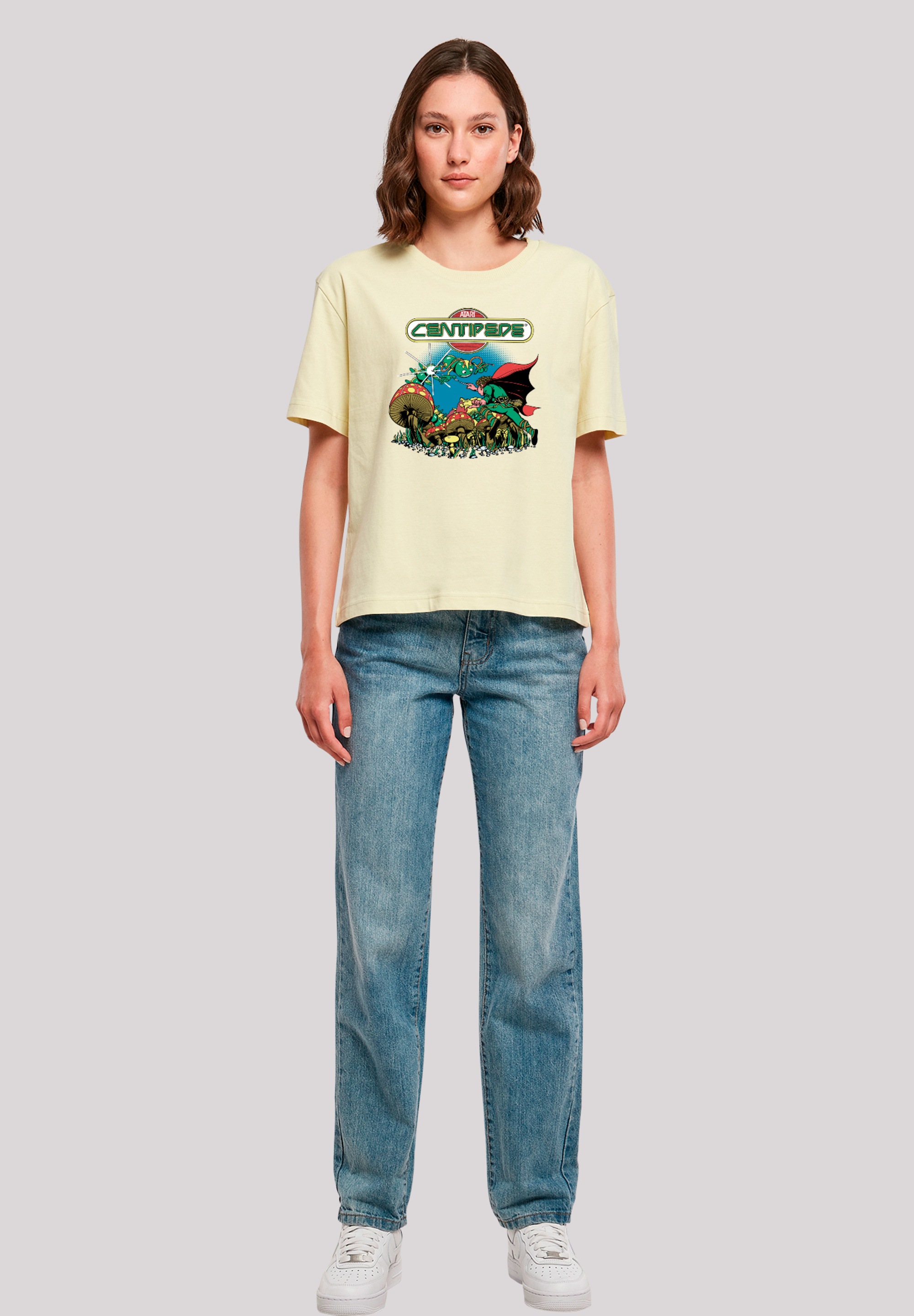F4NT4STIC T-Shirt »Centipede Atari Retro Gaming«, Premium Qualität