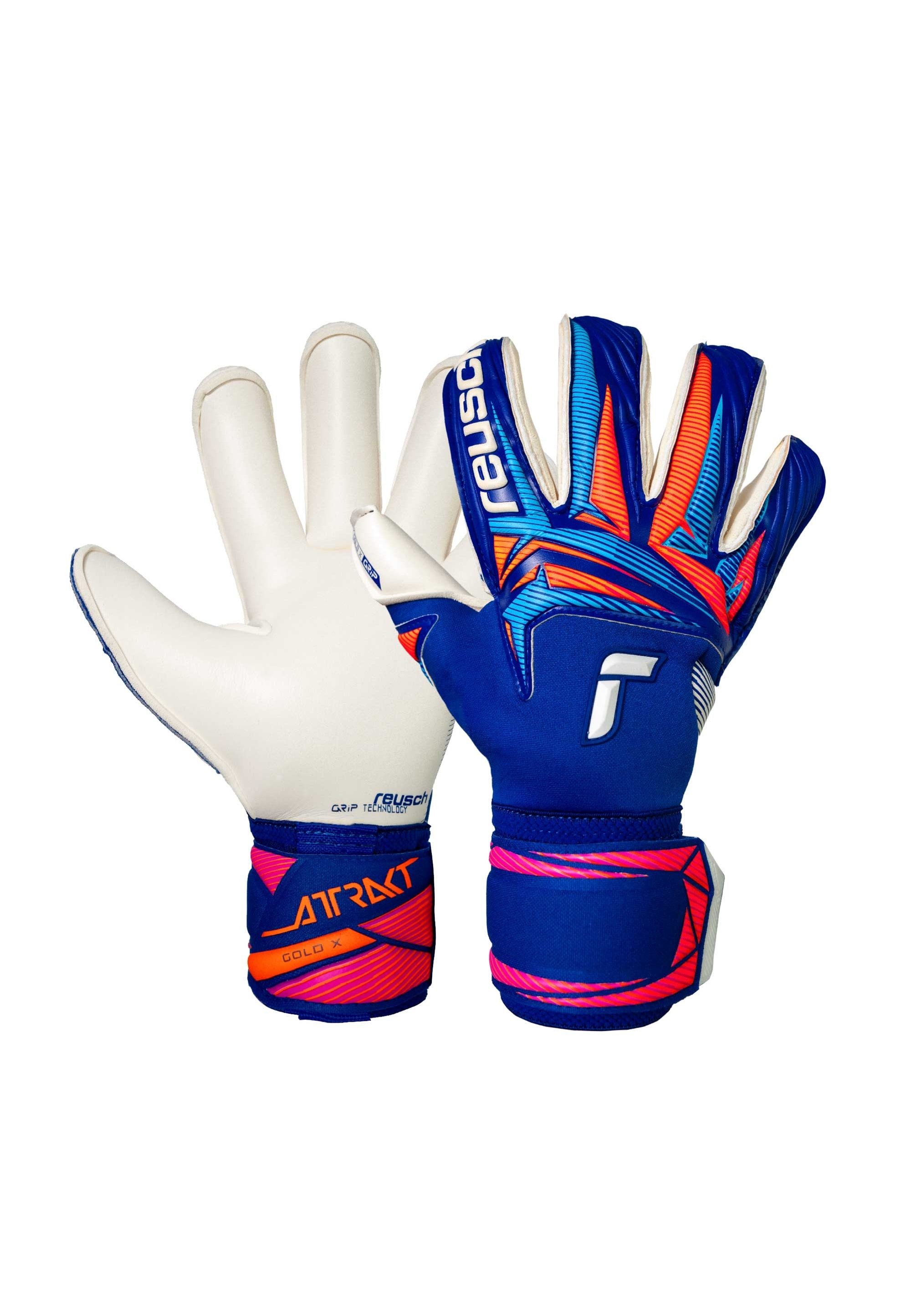 Reusch "Attrakt Gold X Roll Finger" mit atmungsaktiven Mesh-Einsätzen