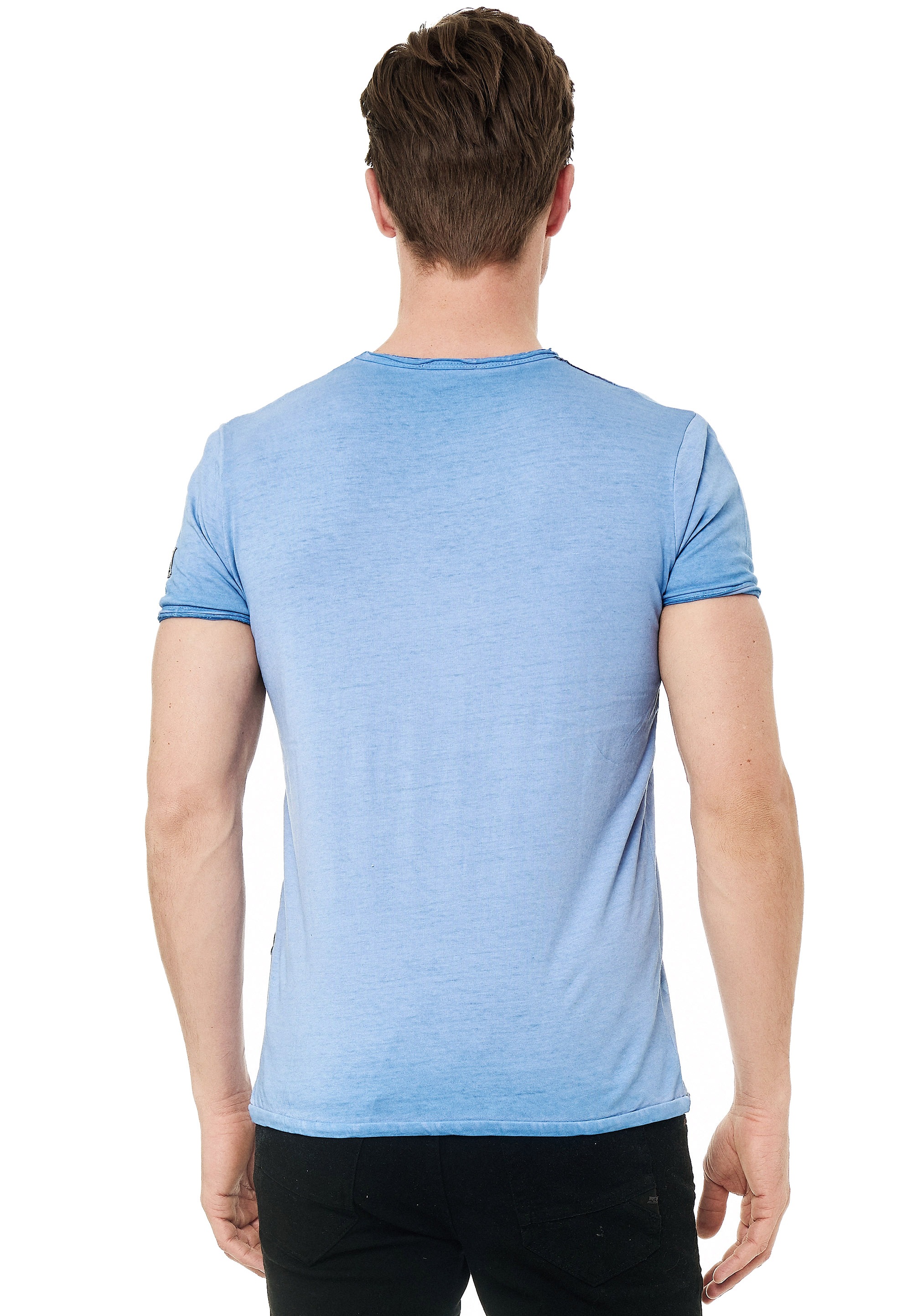 Rusty Neal T-Shirt, mit Adler-Print