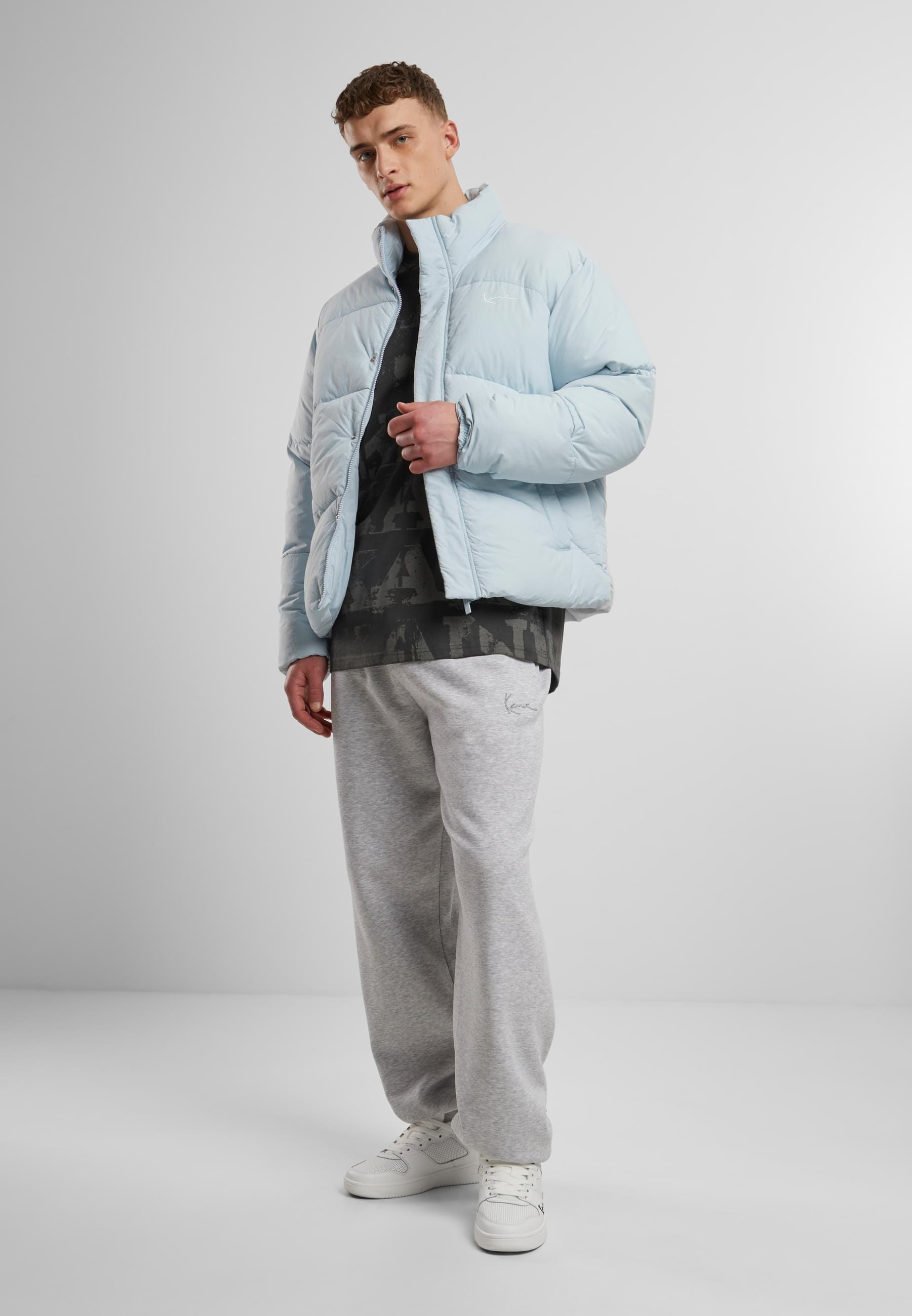 Karl Kani Winterjacke »Karl Kani Karl Kani Small Signature Puffer Jacket«, (1 St.), ohne Kapuze