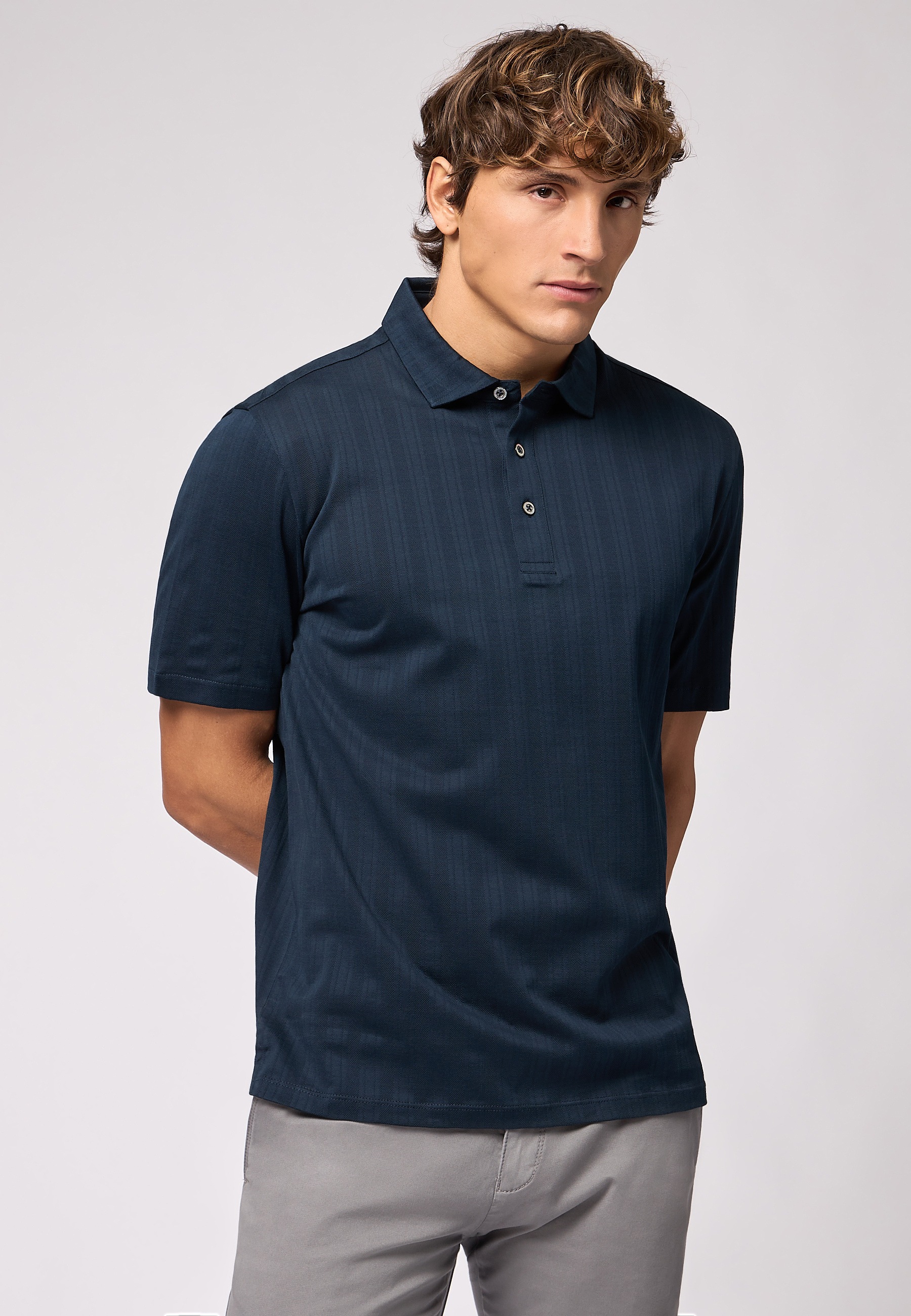 Roy Robson Poloshirt "Struktur-polo" günstig online kaufen