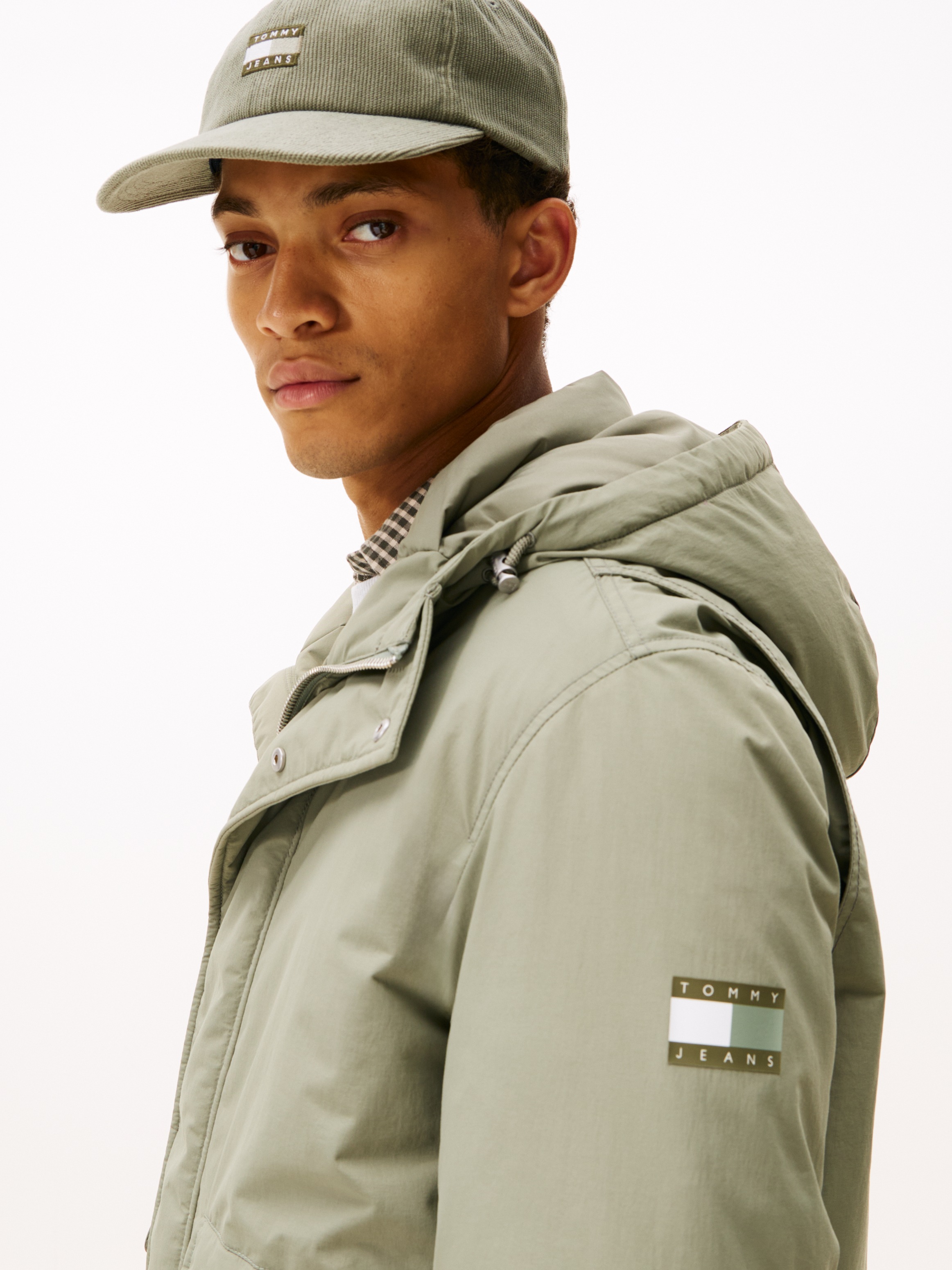 Tommy Jeans Bomberjacke "CITY READY BOMBER" mit Kapuze Fliegerjacke, Freize günstig online kaufen