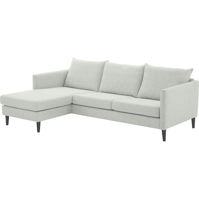 ATLANTIC home collection Ecksofa »Rekvik«, mit Wellenunterfederung,  Ottomane beidseitig montierbar kaufen | BAUR