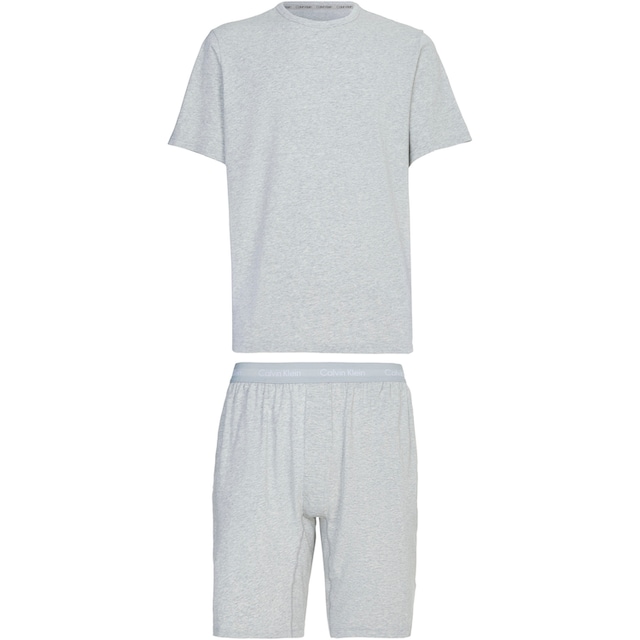 Calvin Klein Pyjama »S/S SHORT SET«, (Set, 2 tlg.), mit Logoschriftzügen  auf dem Bund ▷ für | BAUR