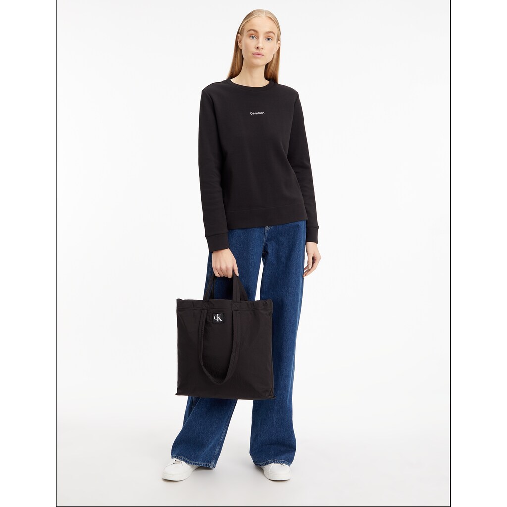 Calvin Klein Jeans Shopper »CITY NYLON SQ REV TOTE38«, mit viel Stauraum Handtasche Damen Henkeltasche Tasche Damen