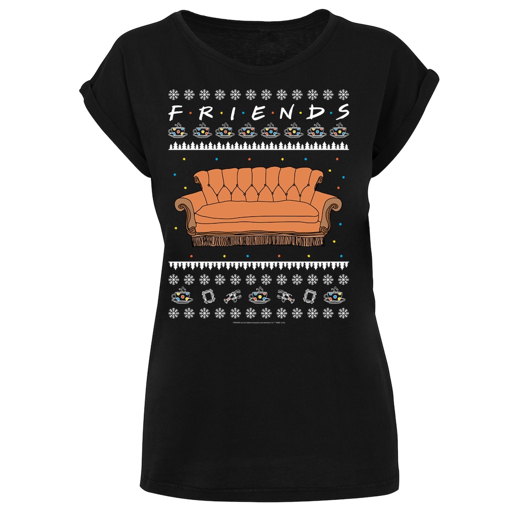 F4NT4STIC T-Shirt »FRIENDS TV Serie Fair Isle Couch«