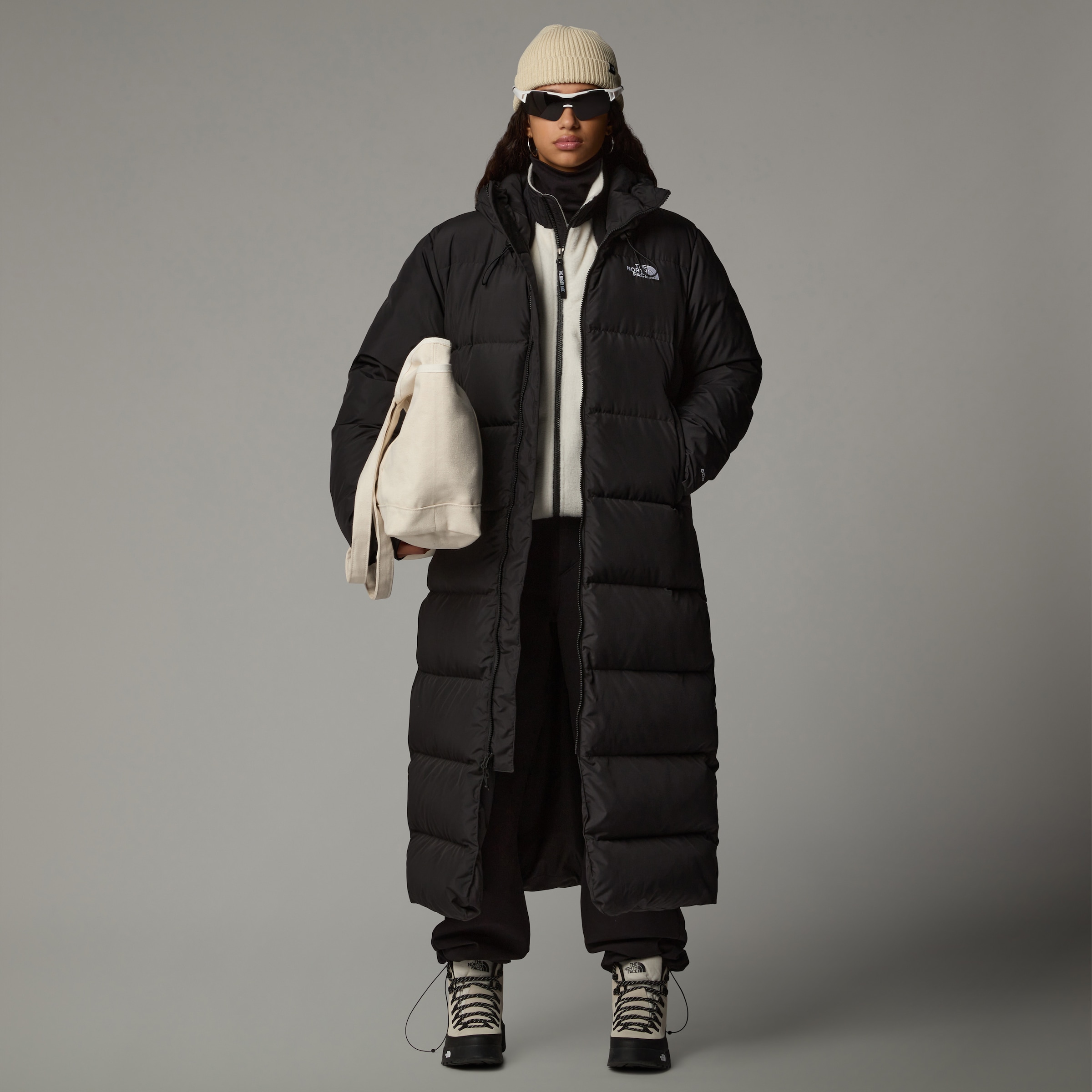 The North Face Daunenjacke »TRIPLE C PARKA«, mit Kapuze, mit Logostickerei