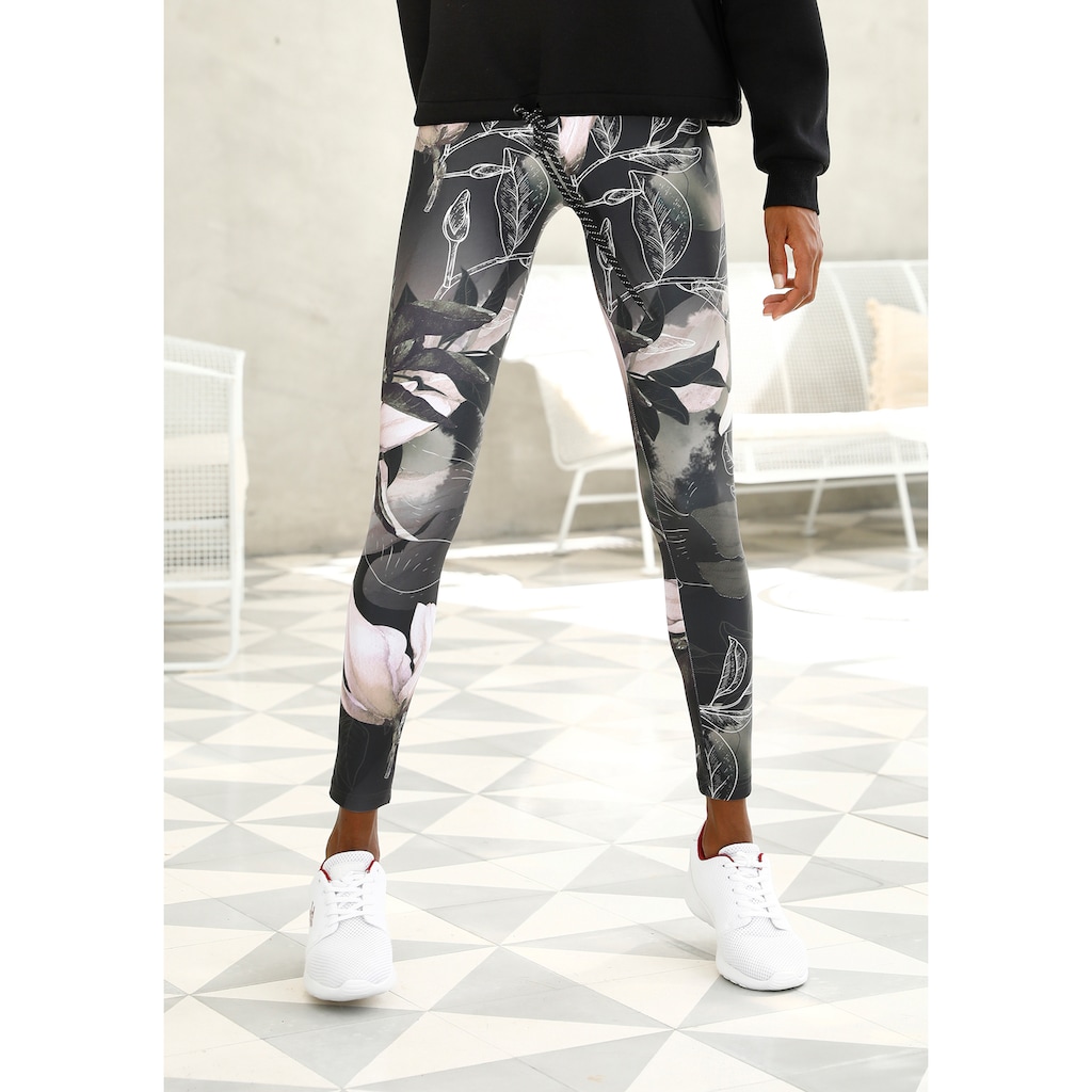 LASCANA ACTIVE Leggings »Tropical«