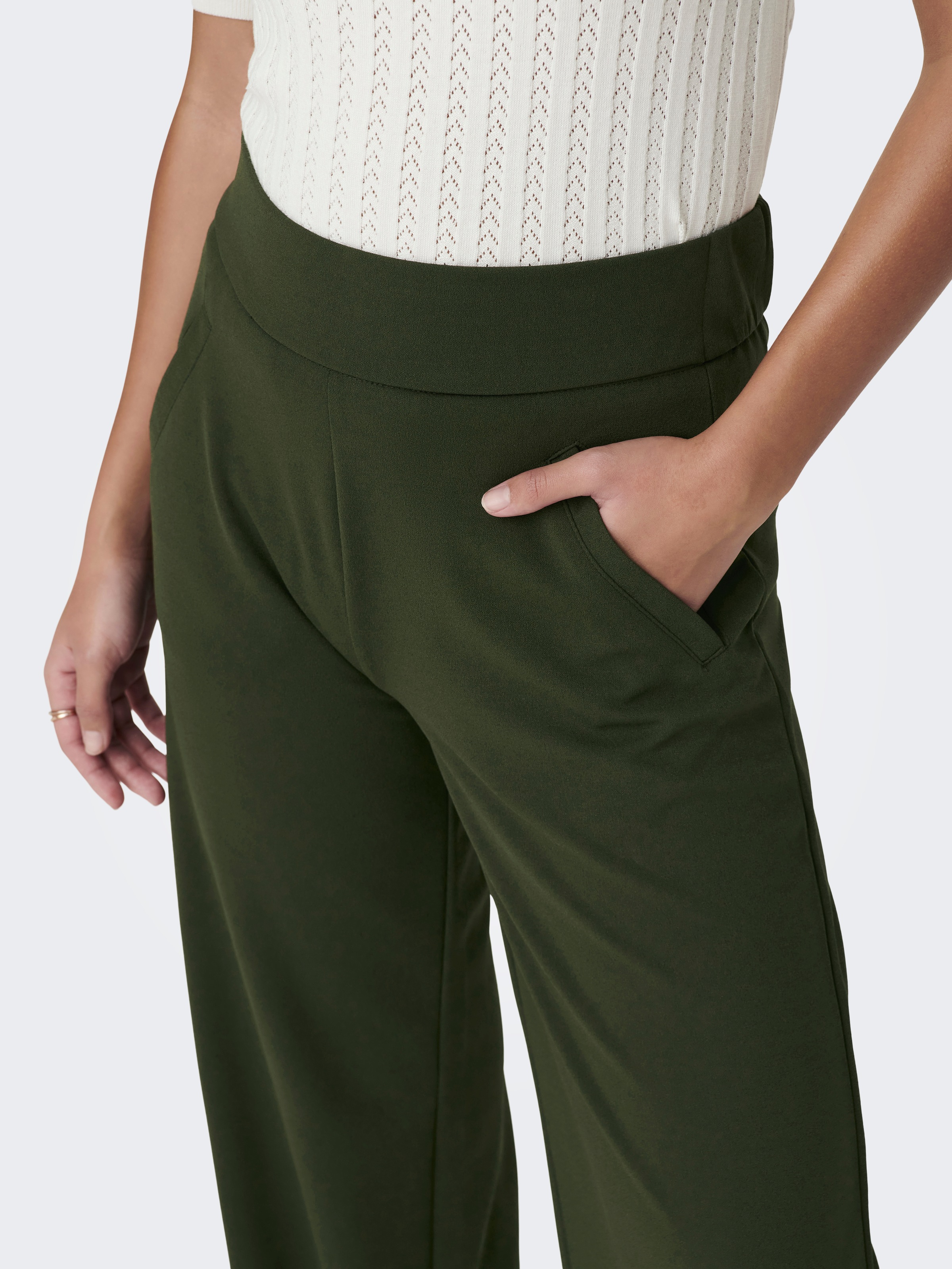 JDY Schlupfhose "JDYLOUISVILLE CATIA WIDE PANT JRS NOOS", Sommerhose, hinte günstig online kaufen