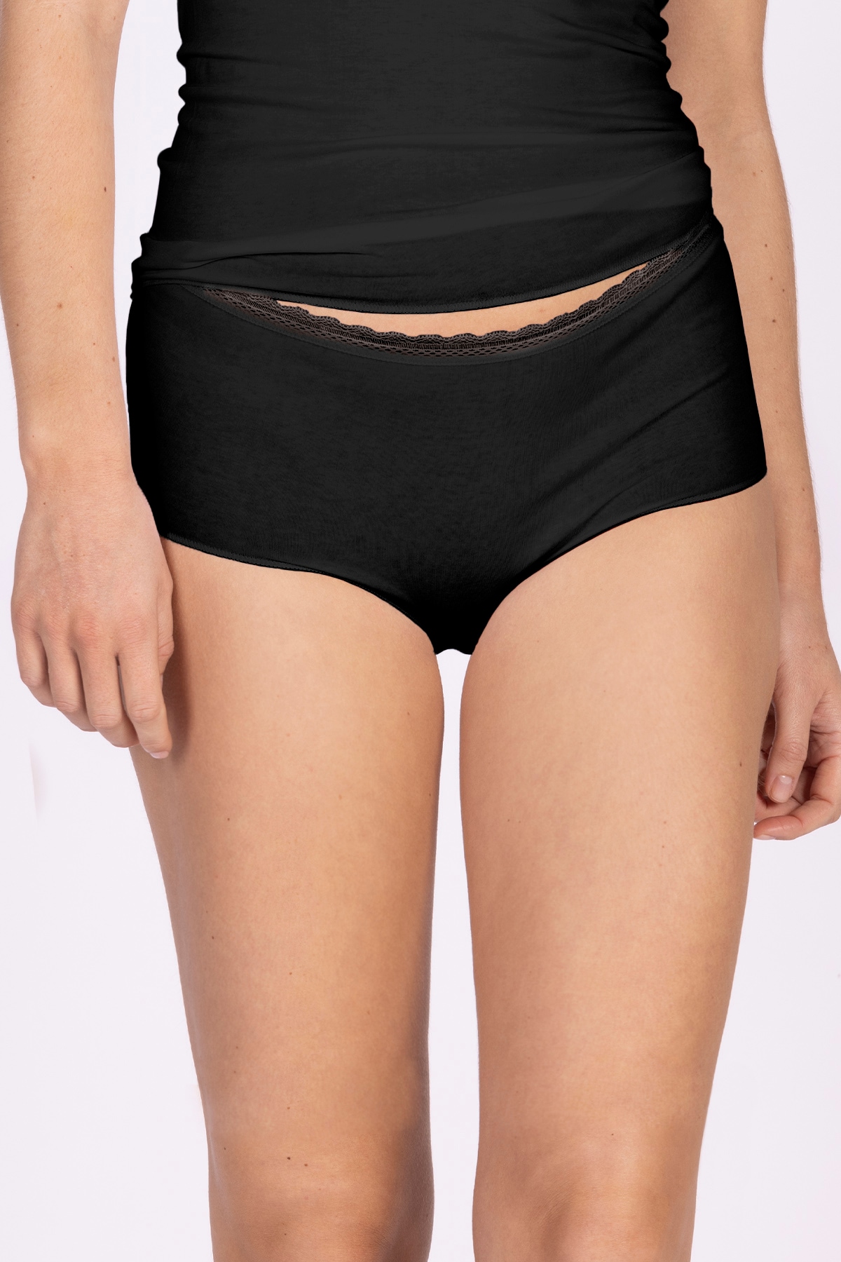 Nina Von C. Taillenslip »Simply« Packung, 3er Pack, 3 tlg., basic, eng, leicht, elastisch, bequem, mit Spitze, ohne Seitennähte