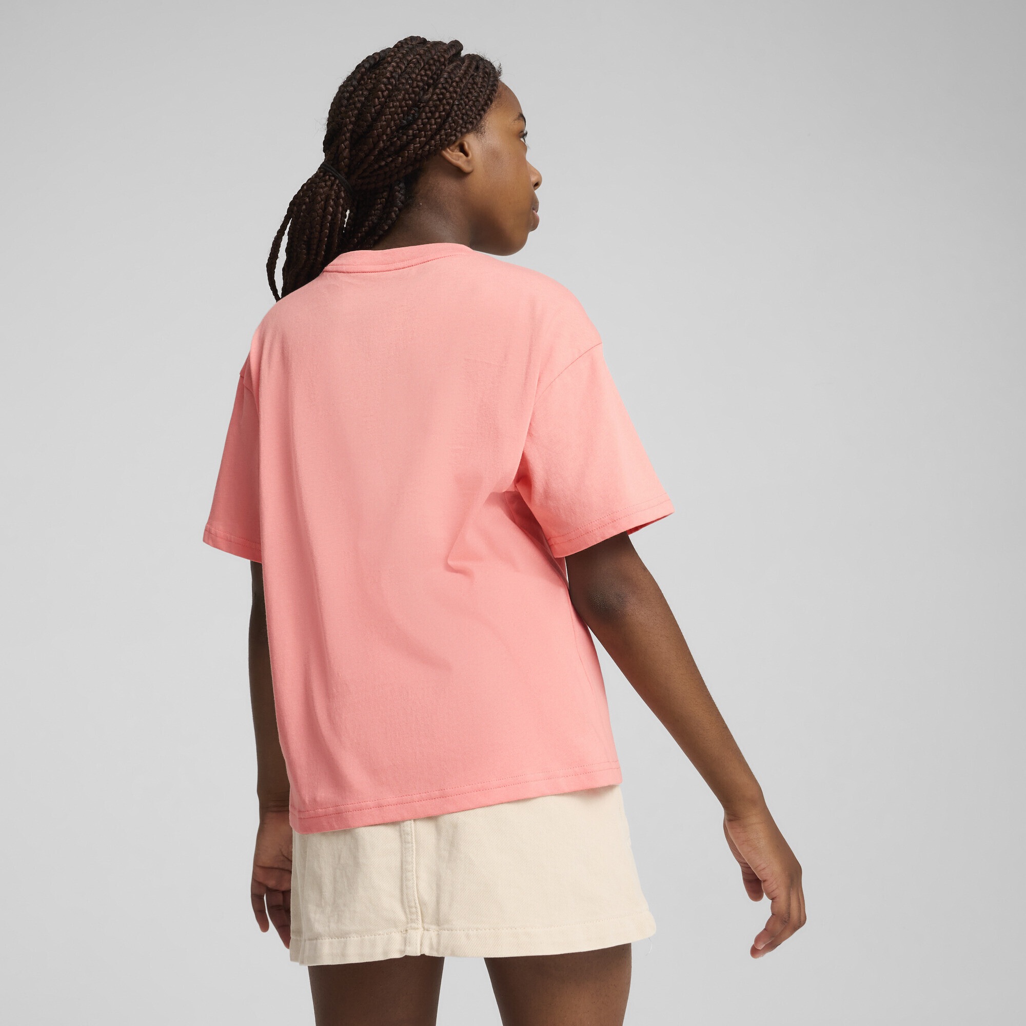 PUMA T-Shirt »Essentials Boxy T-Shirt Mädchen«