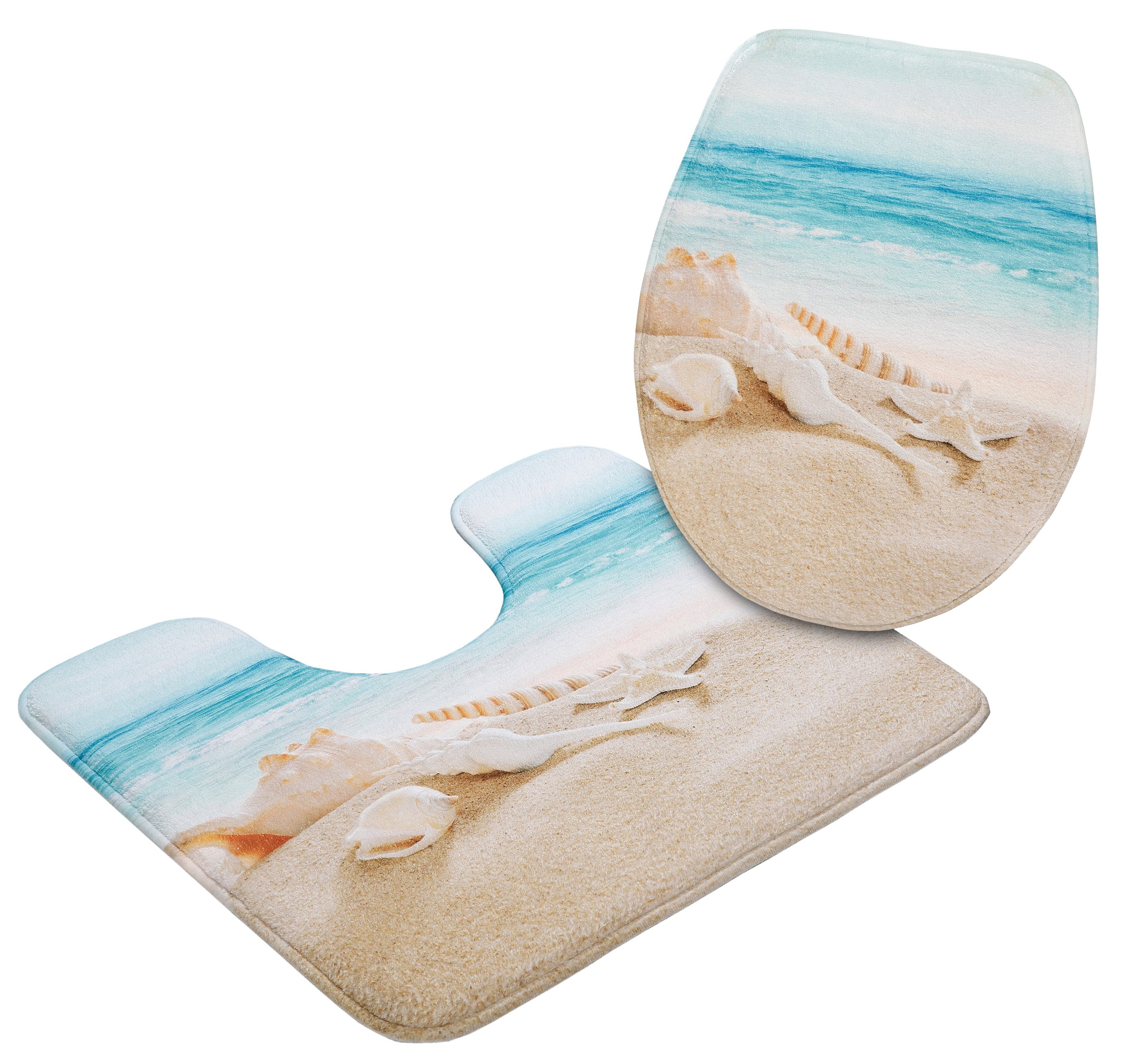 OTTO home Badematte "Strand" Höhe 14 mm Memory Schaum fußbodenheizungsgeeig günstig online kaufen