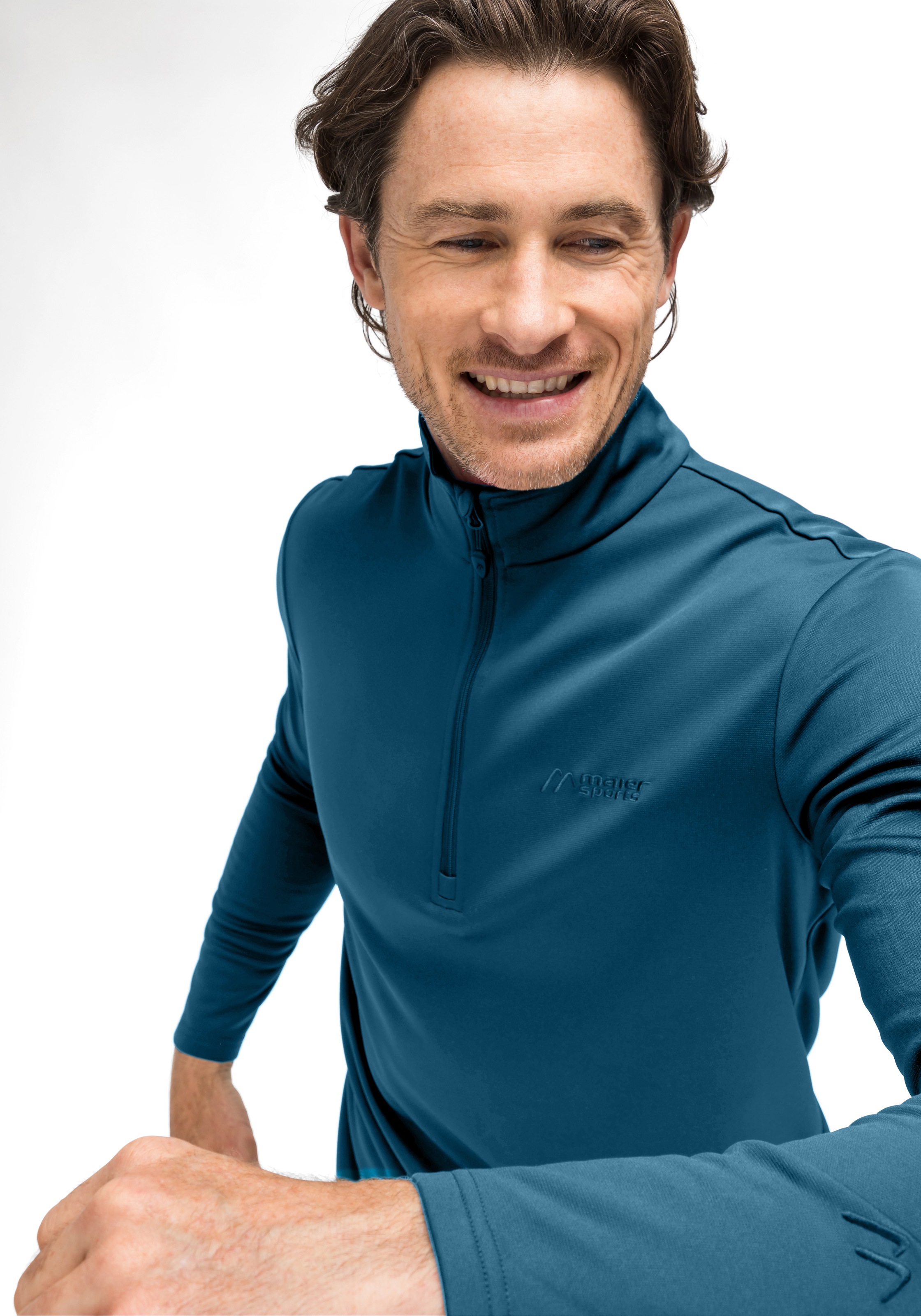 Maier Sports Fleecepullover "Felix" Herren Fleece, funktioneller Midlayer, günstig online kaufen