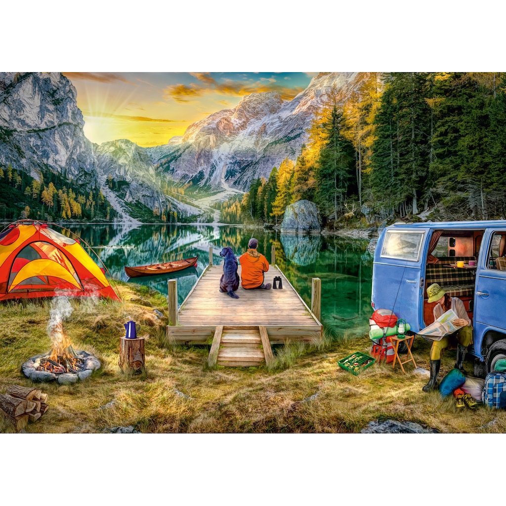 Ravensburger Puzzle »Campingurlaub«