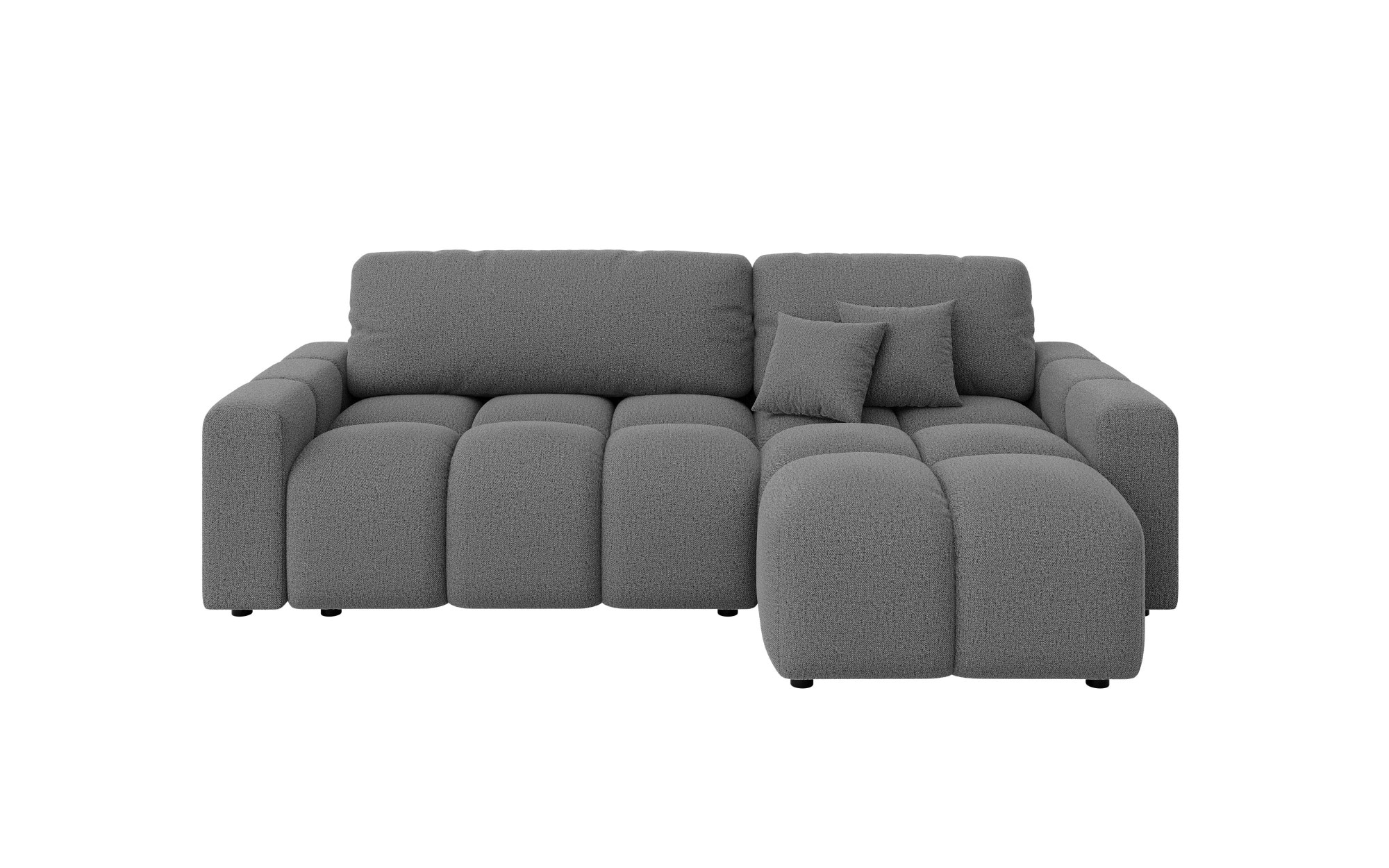 INOSIGN Ecksofa »FELICI, Schlafsofa 233cm, L-Form mit Recamiere beidseitig montierbar«, Designsofa mit Bettfunktion und Bettkasten, Maße B/T/H: 233/142/88 cm