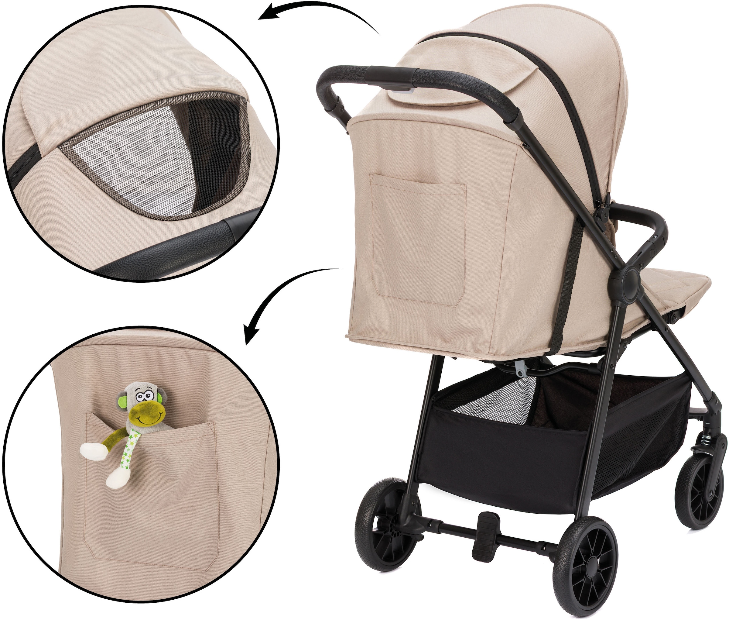 Fillikid Kinder-Buggy »Milo« Gewicht nur 5,3 kg