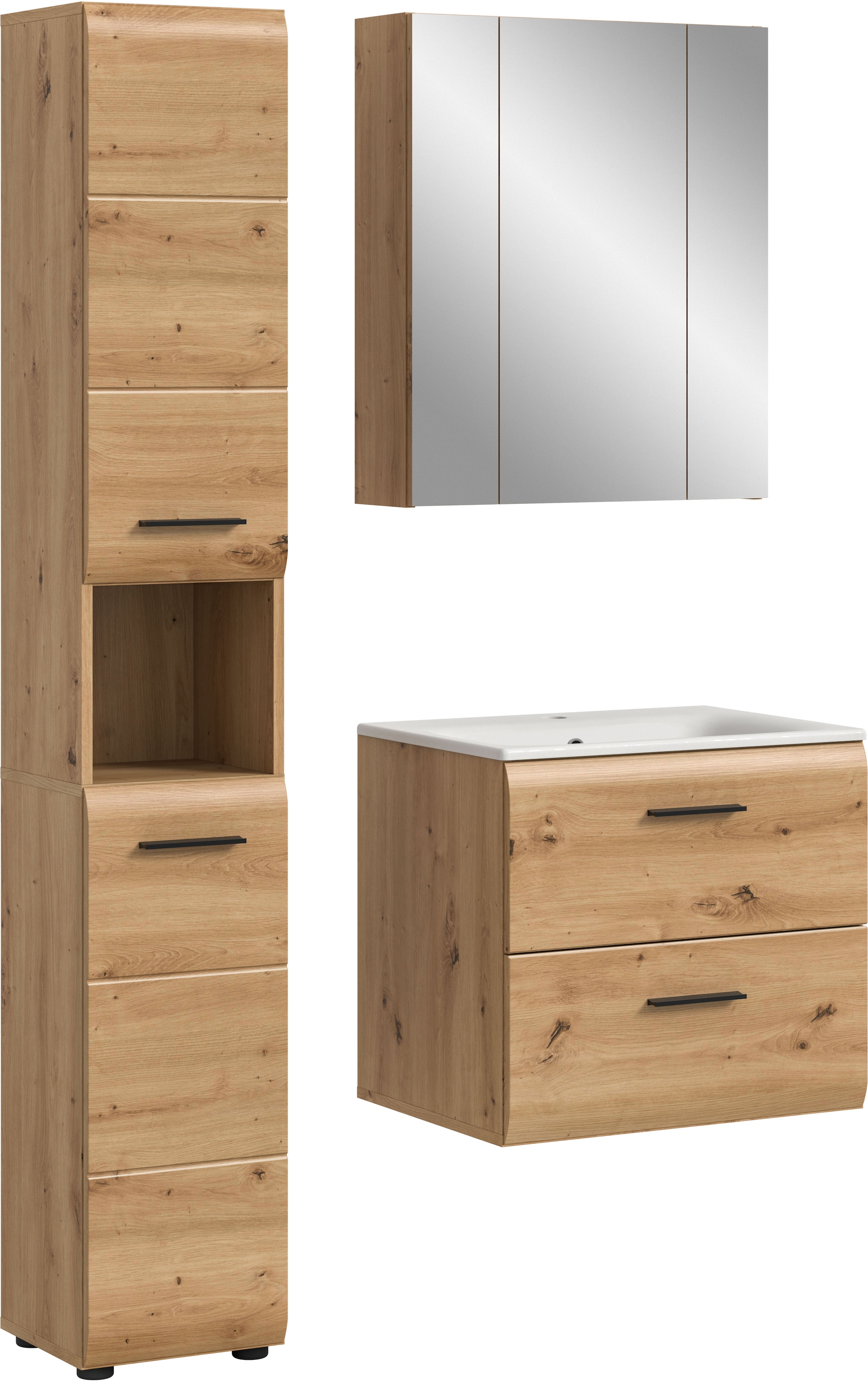 INOSIGN Badezimmer-Set, (Set, 4 St.), Florenz, Badkombination 4-tlg., Artis günstig online kaufen