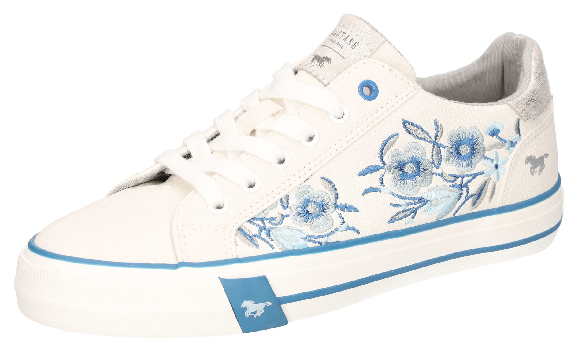 Mustang Shoes Sneaker, Freizeitschuh, Halbschuh, Schnürschuh mit modischem Design