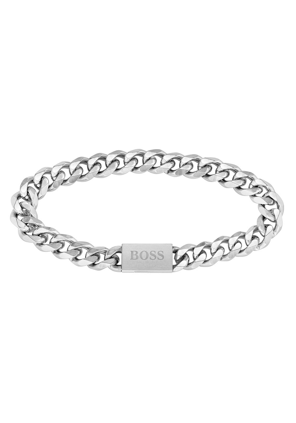 Armband »Schmuck Edelstahl Armschmuck Panzerkette CHAIN LINK«, mit Zirkonia (synth.)