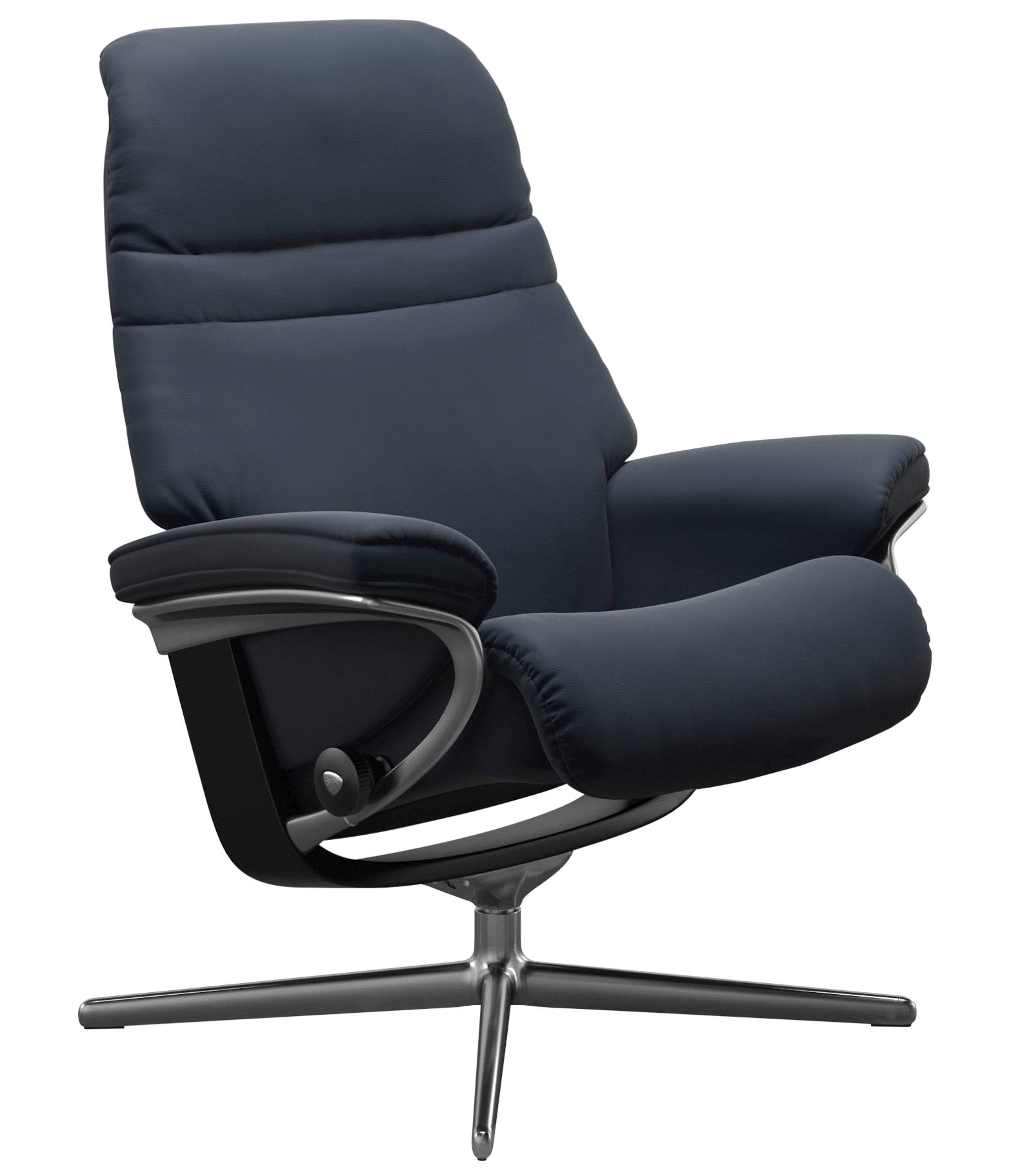 Thumbnail - Stressless "Sunrise" mit Cross Base, Größe S, M & L, Holzakzent Schwarz