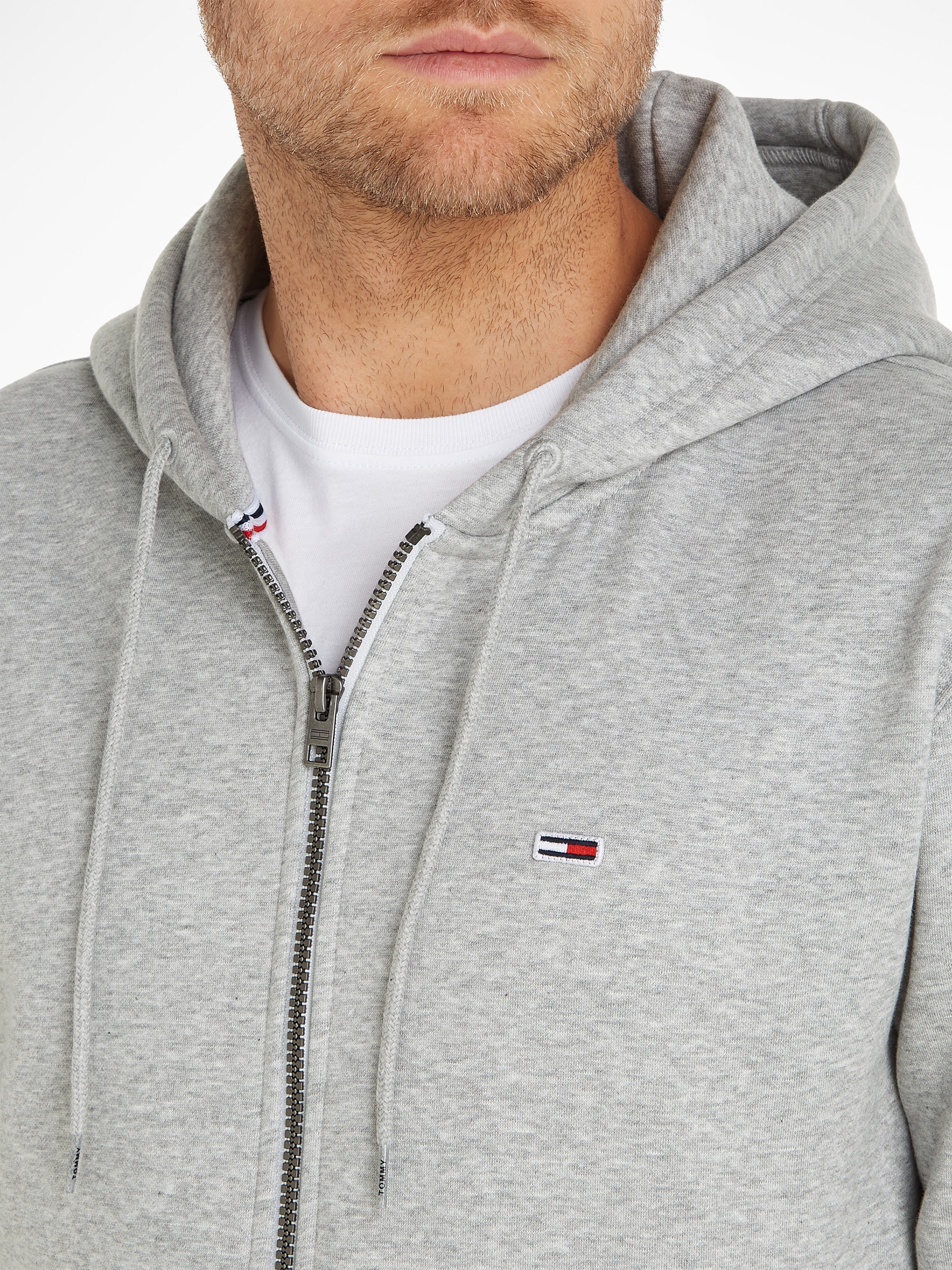 Tommy Jeans Kapuzensweatjacke »TJM REGULAR FLEECE ZIP HOODIE«