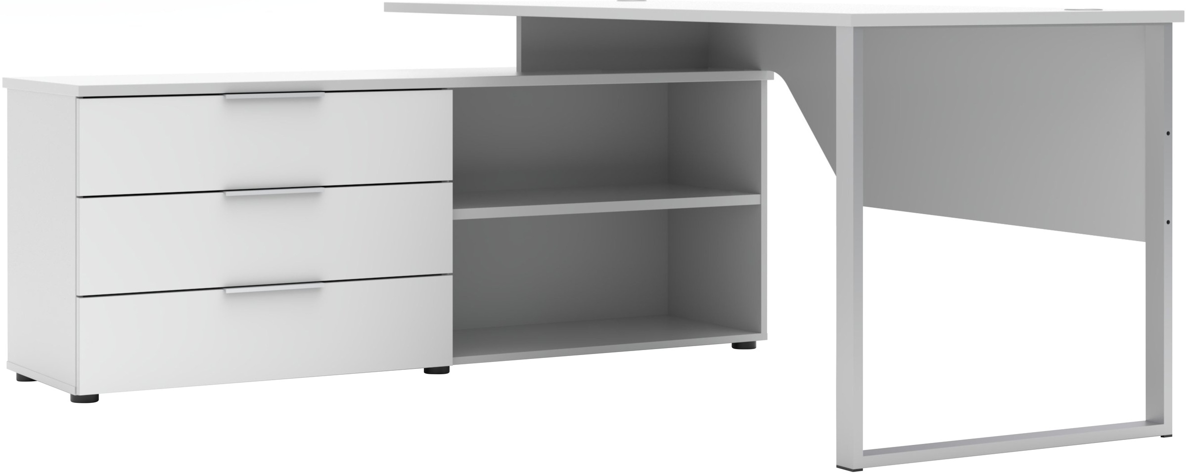 Innostyle Schreibtisch »Schreibtisch Santorin, 180/77/160 cm ( B/H/T)« 1 Stk. tlg.