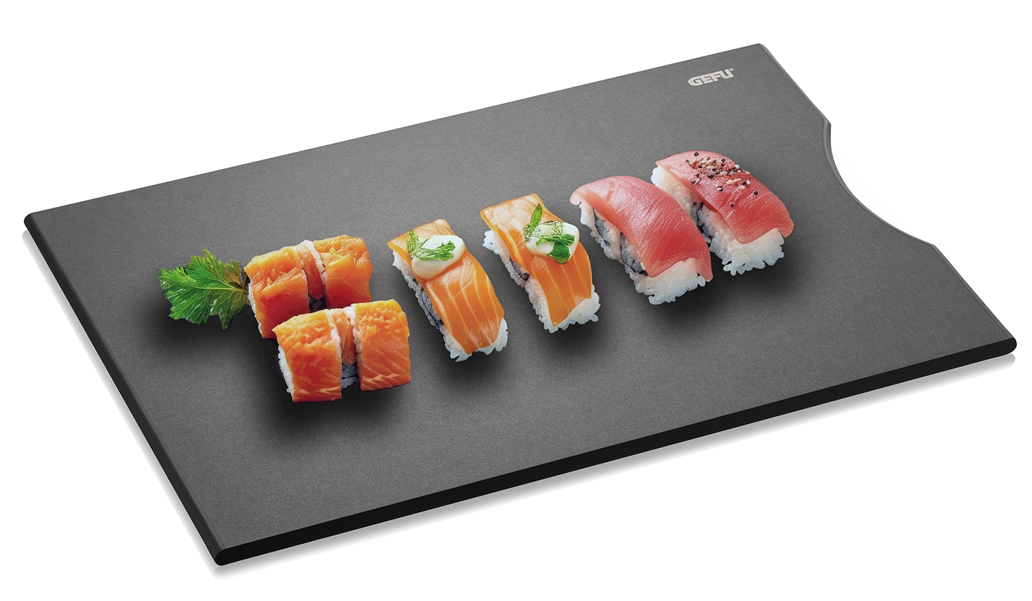 GEFU Schneidebrett »SLIZE« Holzverbundstoff aus 80 % recyceltem Material