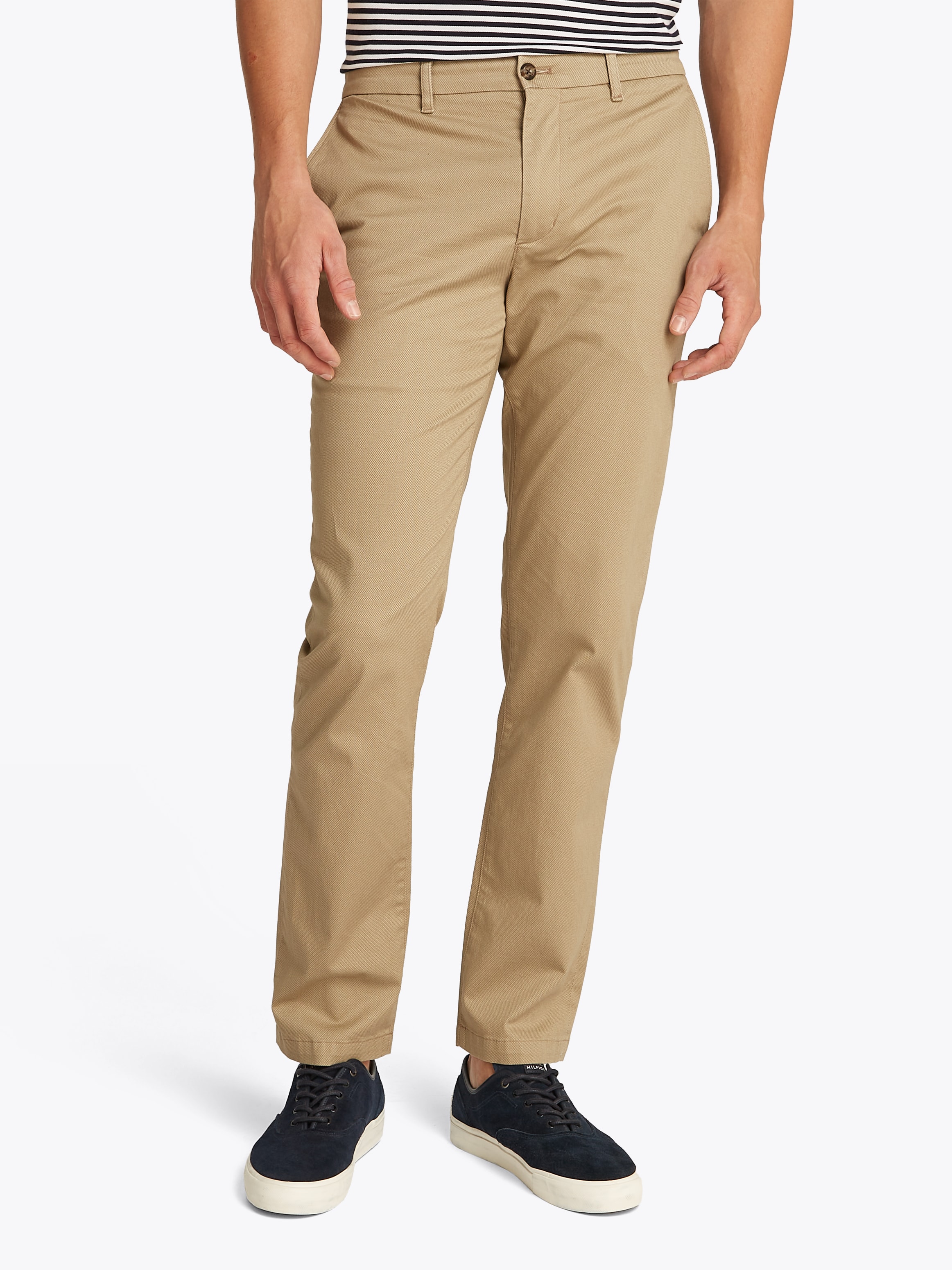 TOMMY HILFIGER Siaurėjančios kelnės »DENTON raštuotas...