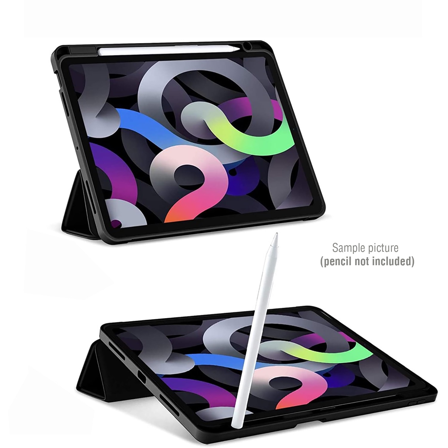 4smarts Tablet-Hülle »Folio Case Basic für Apple iPad 11" (2025)/10.9" (10.Gen)«, iPad 11" (2025)-iPad 10.9" (10. Gen.), Backcover, Schutzhülle, Tabletschutzhülle, Case, Schutzcase, stoßfest