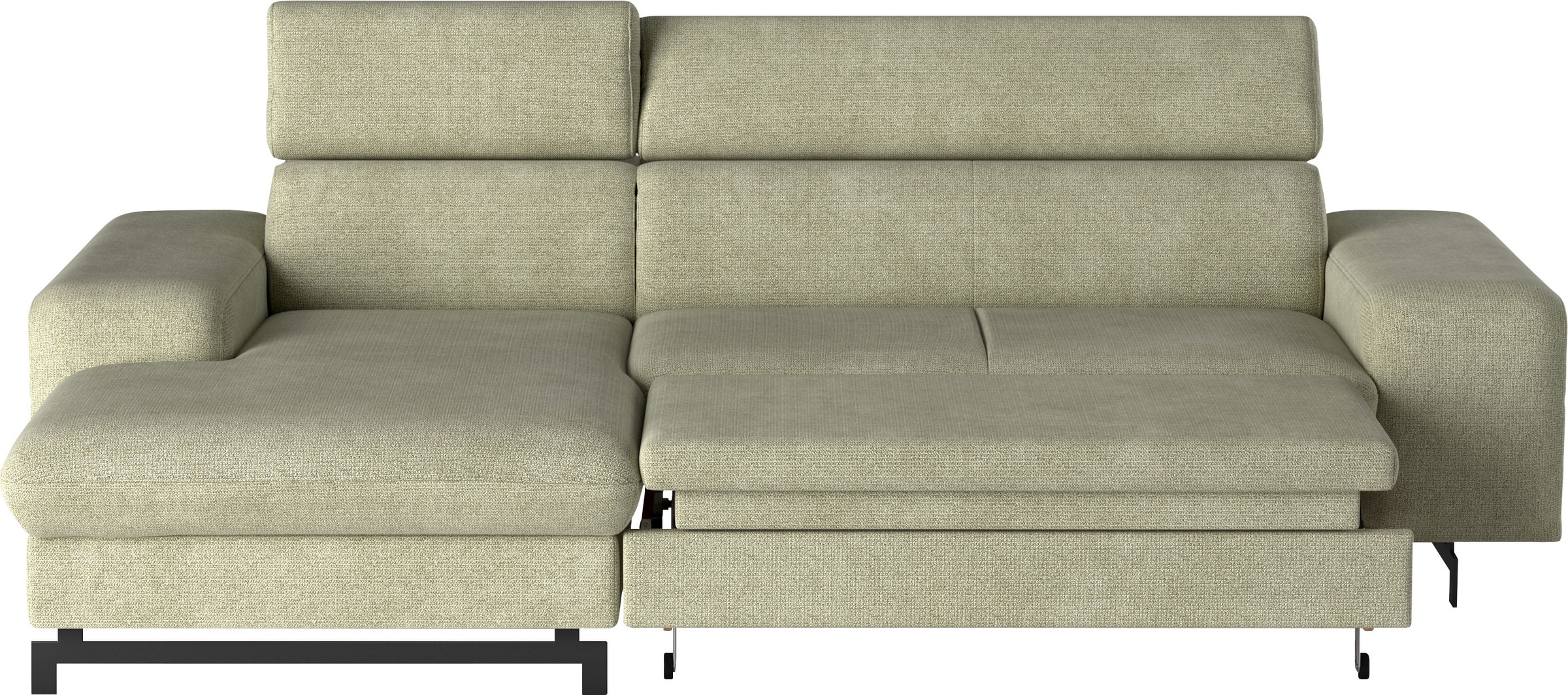 COTTA Ecksofa »Emma L-Form«, mit Kopfteilverstellung, wahlweise mit Bettfunktion & Bettkasten