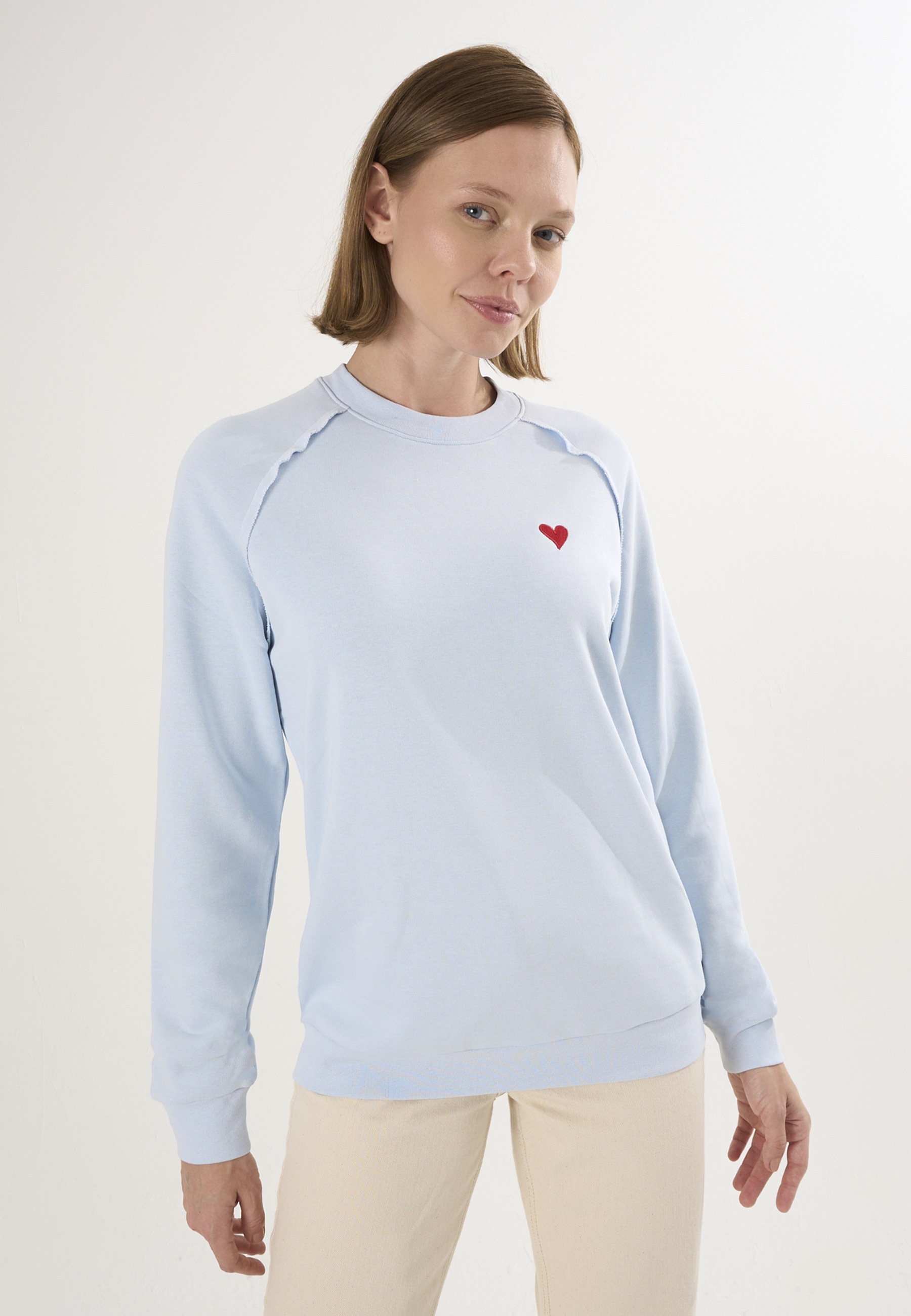 Felix Hardy Sweater "Basic Rundhals Sweatshirt"