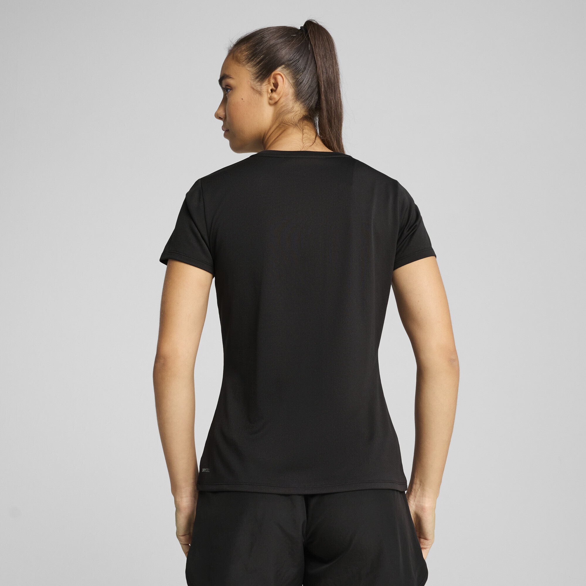 PUMA Trainingsshirt »TAD Essentials Logo-T-Shirt Damen«